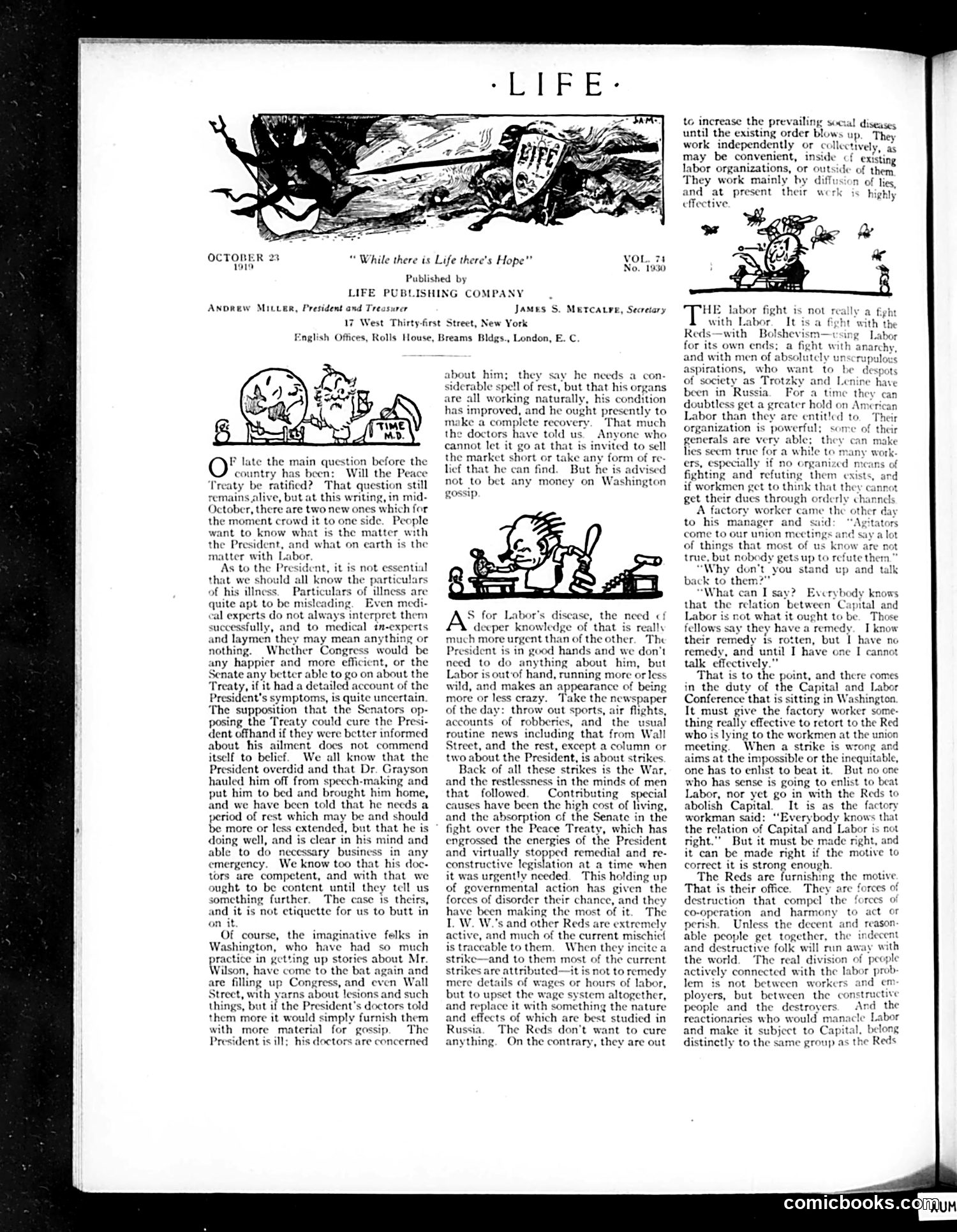 Life — October 23, 1919 — page 16 of 36