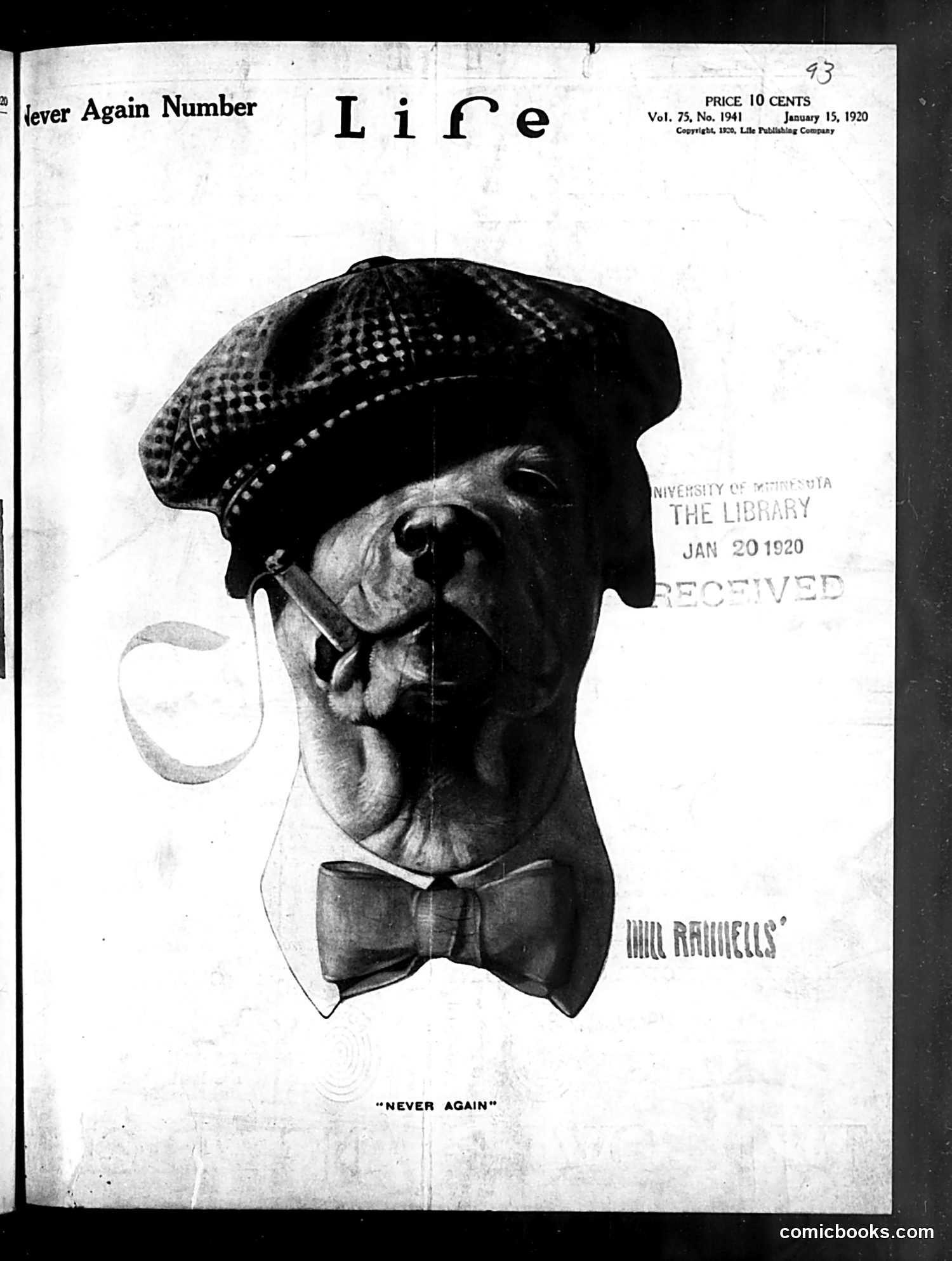Life — January 15, 1920 — page 1 of 36