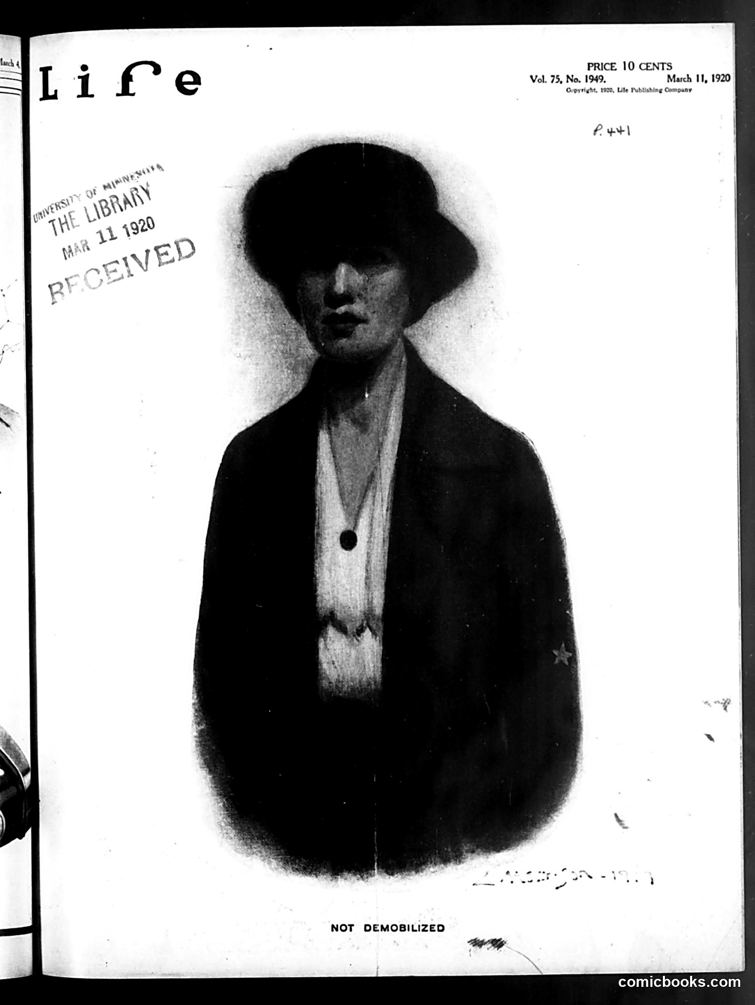 Life — March 11, 1920 — page 1 of 40