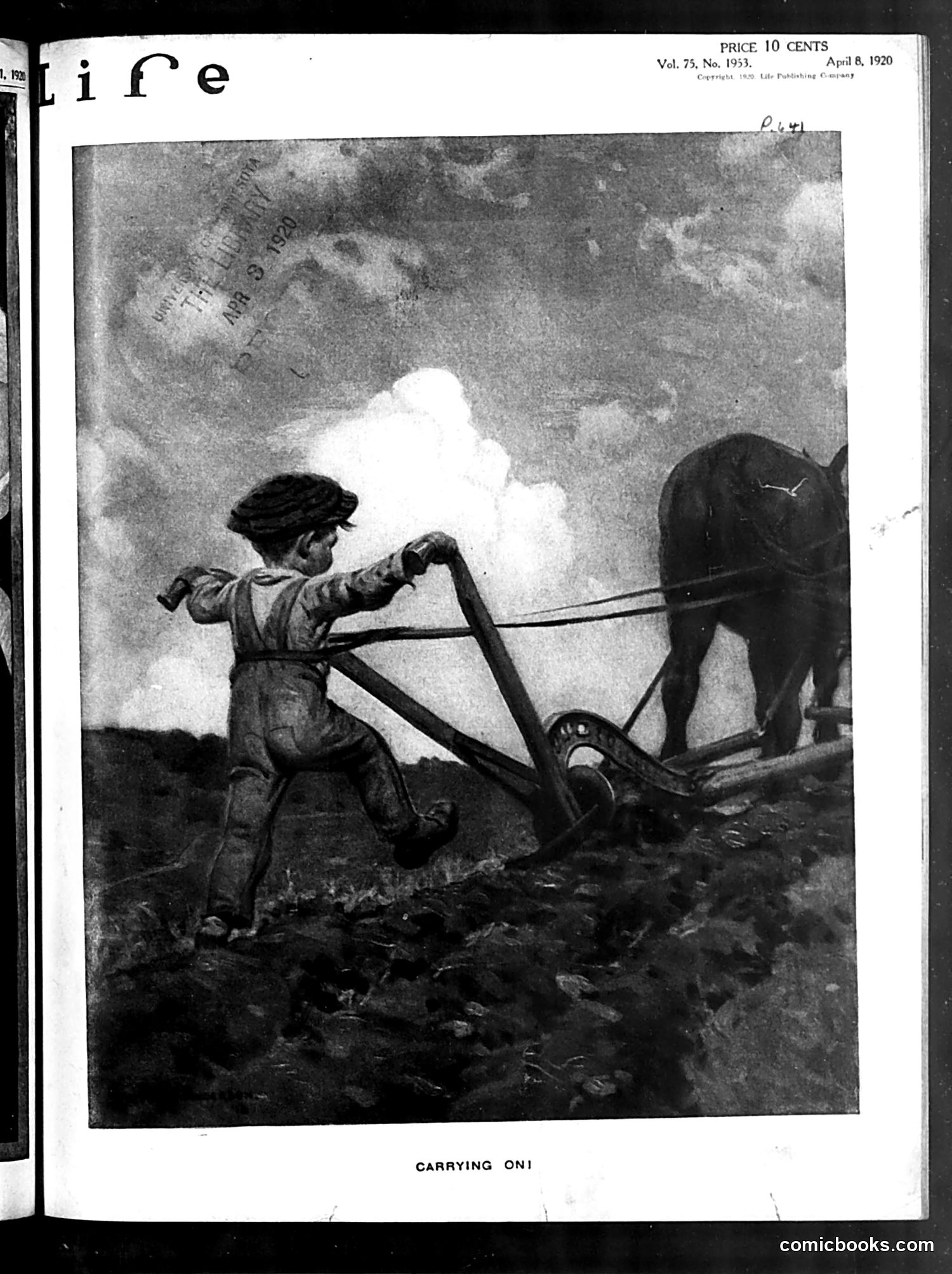 Life — April 8, 1920 — page 1 of 44