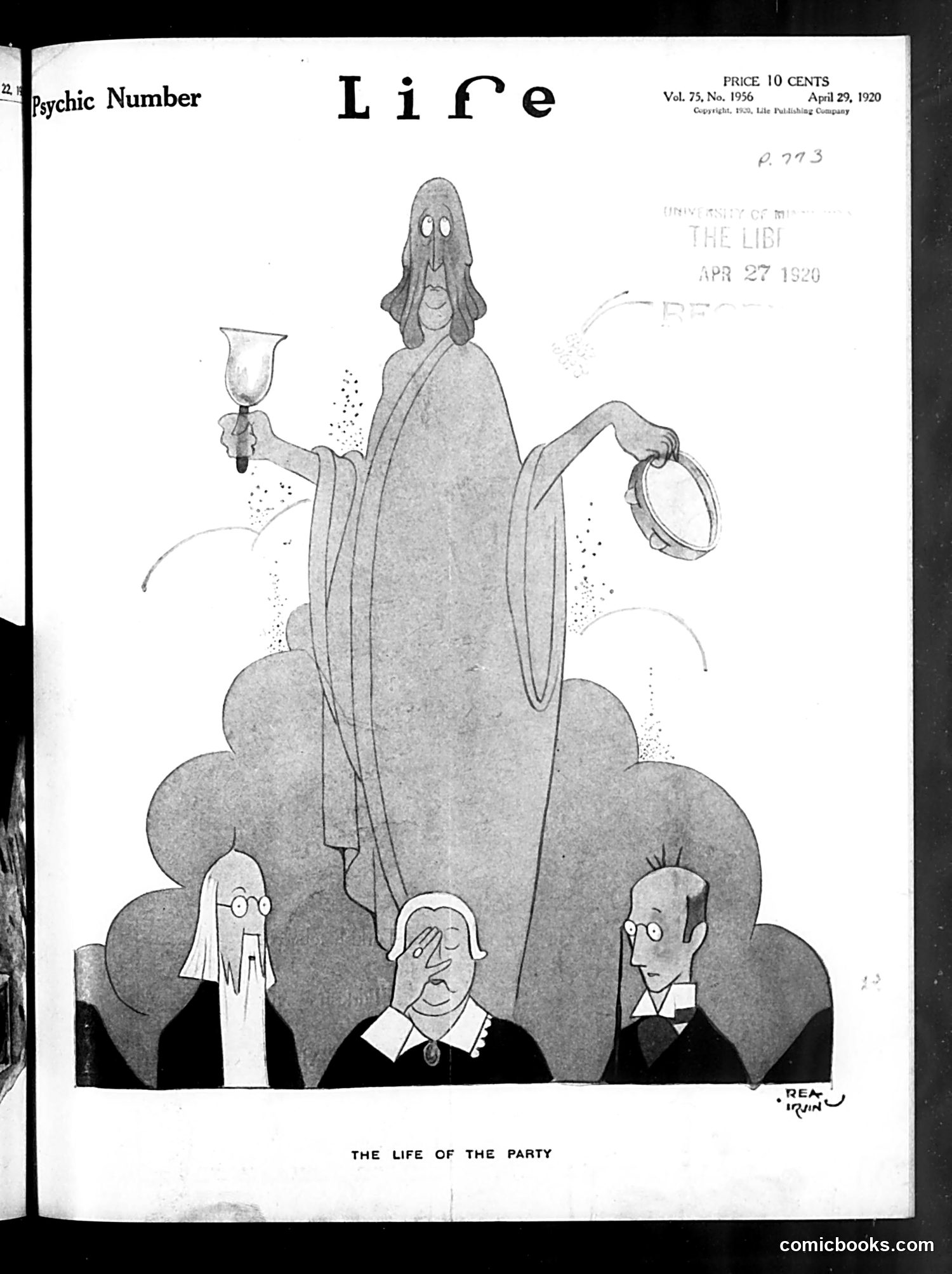 Life — April 29, 1920 — page 1 of 40