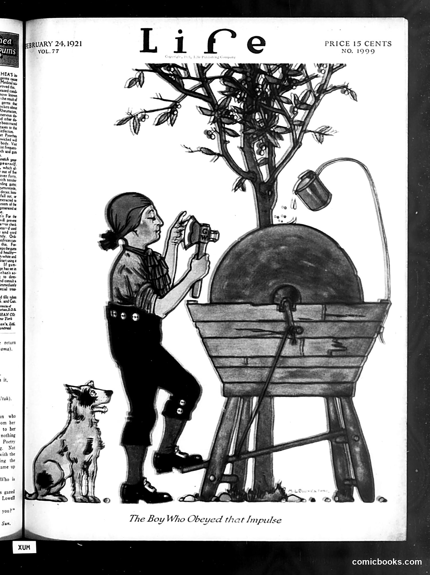 Life — February 24, 1921 — page 1 of 32