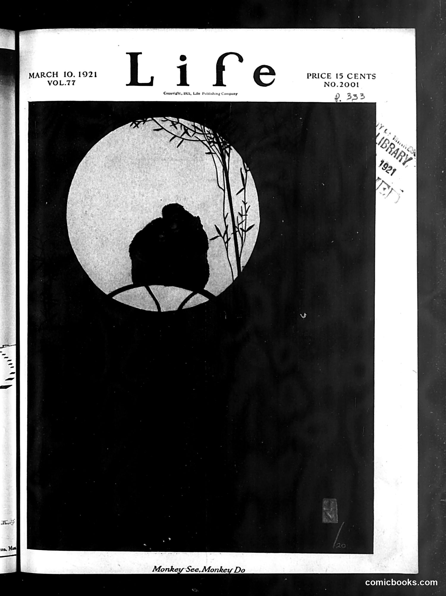 Life — March 10, 1921 — page 1 of 36