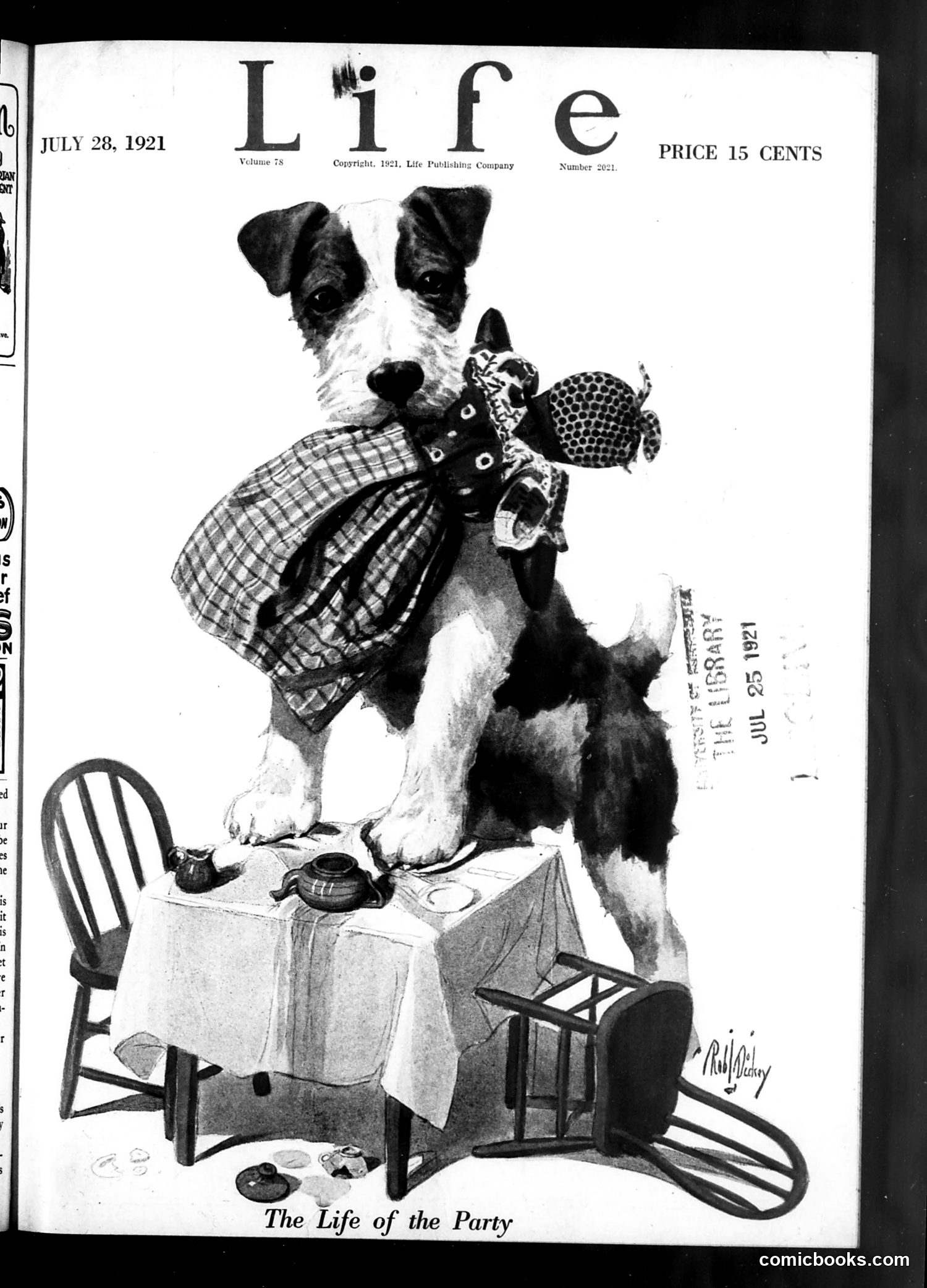 Life — July 28, 1921 — page 1 of 34