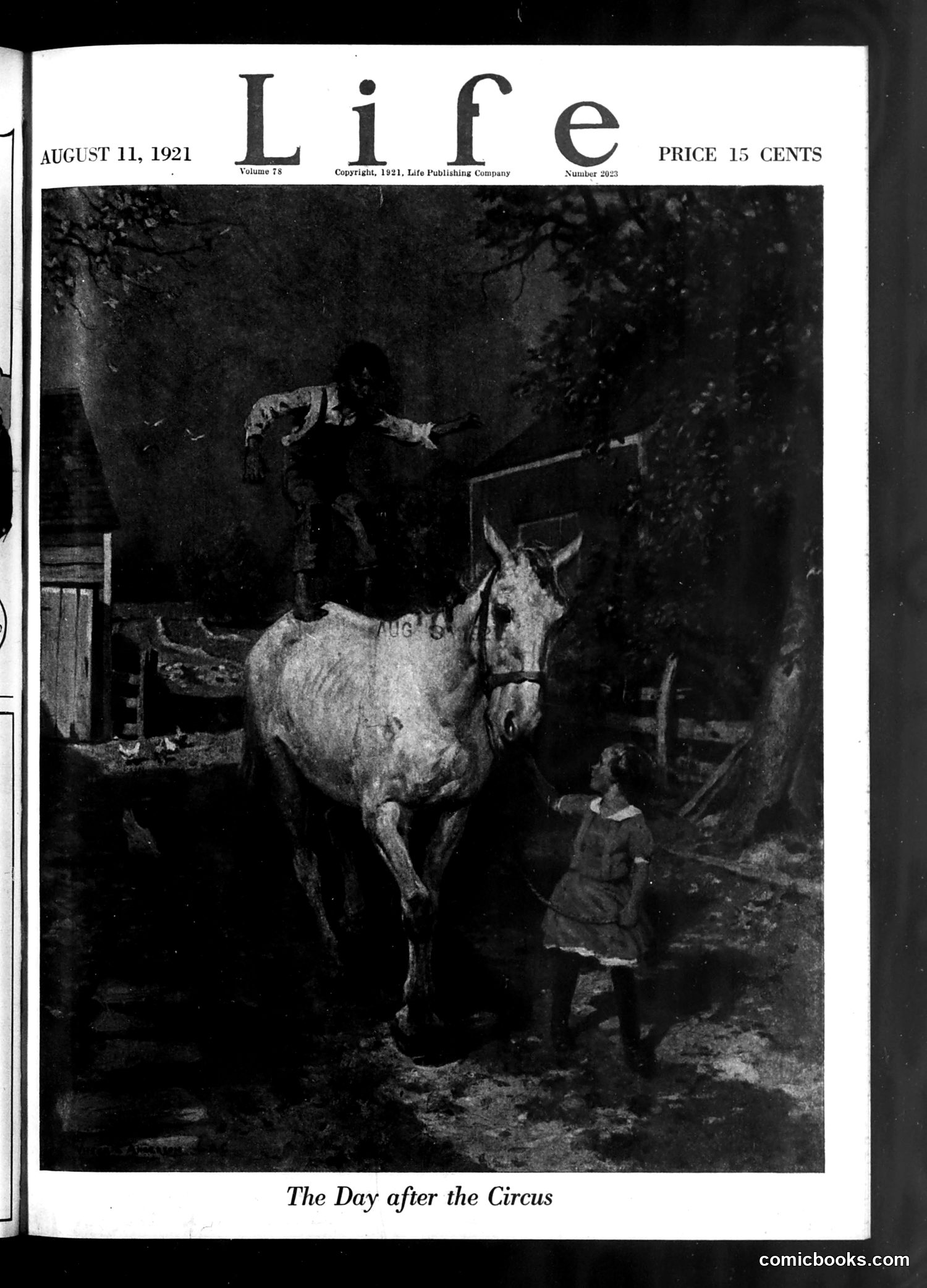 Life — August 11, 1921 — page 1 of 40