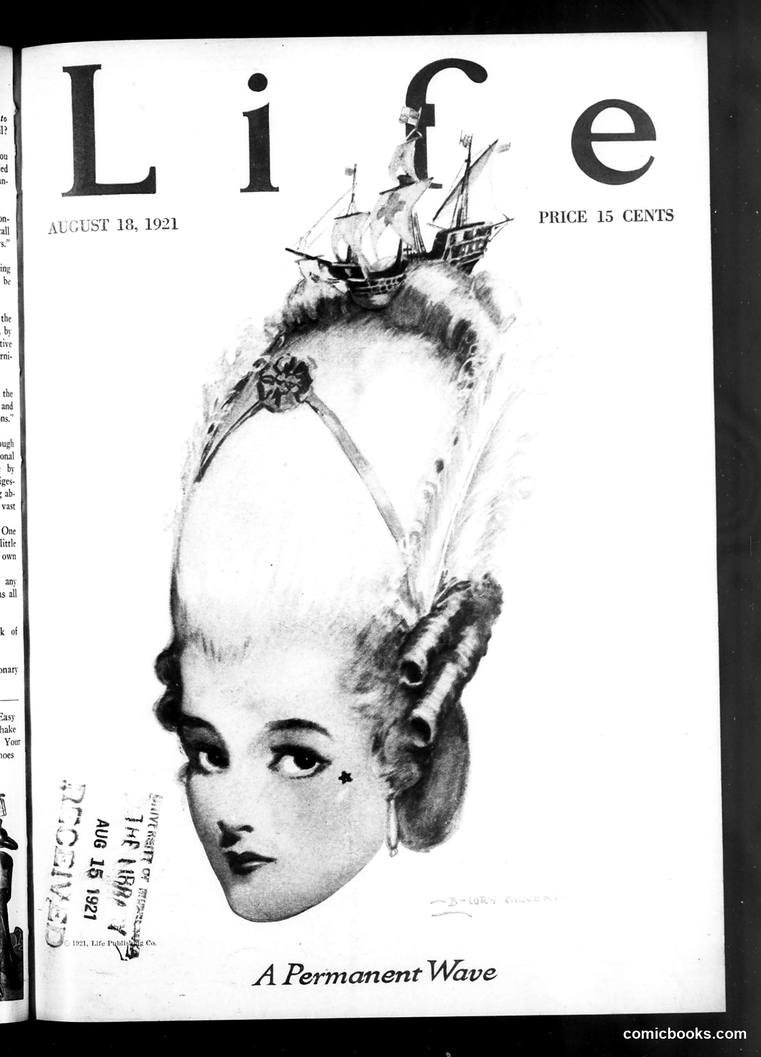 Life — August 18, 1921 — page 1 of 35