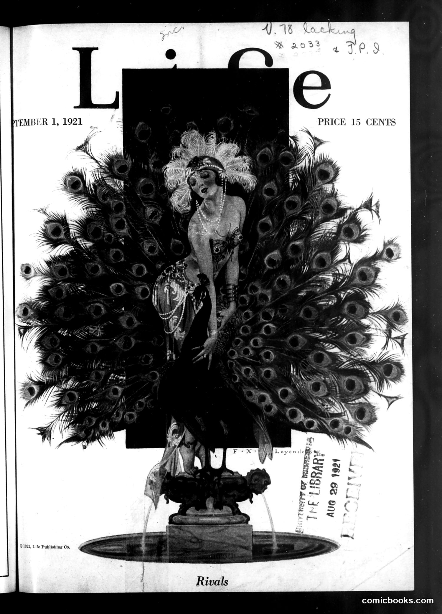 Life — September 1, 1921 — page 1 of 35