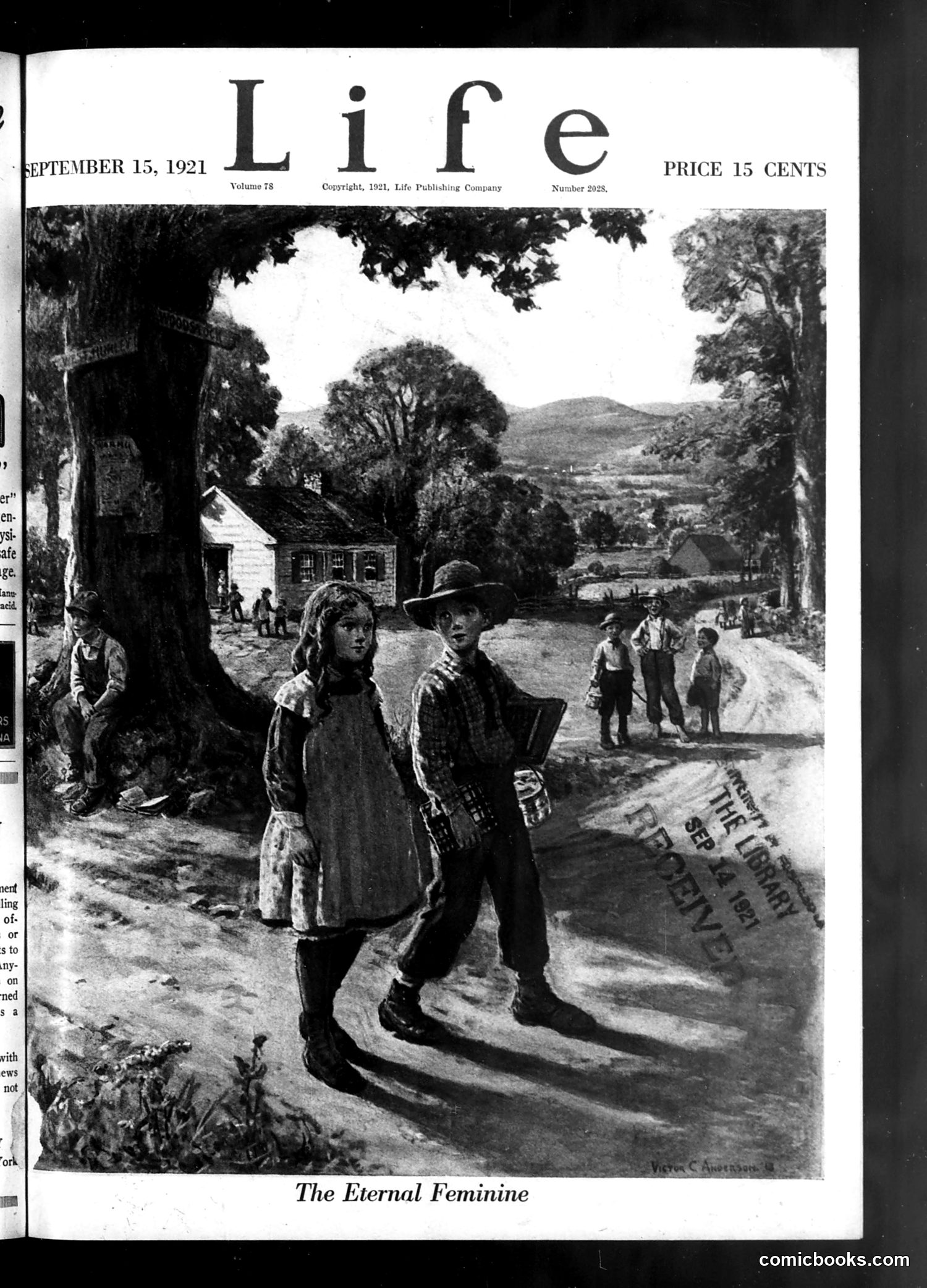 Life — September 15, 1921 — page 1 of 34