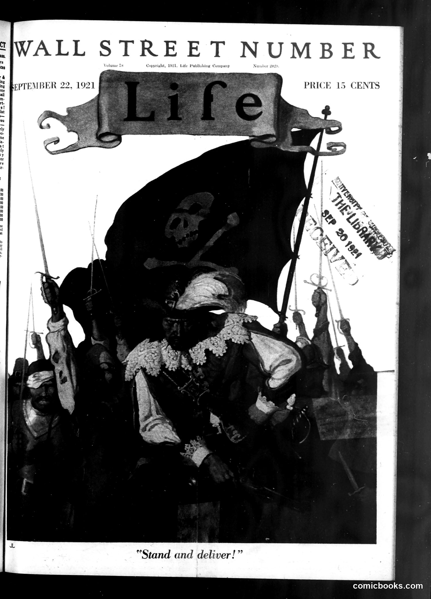 Life — September 22, 1921 — page 1 of 34