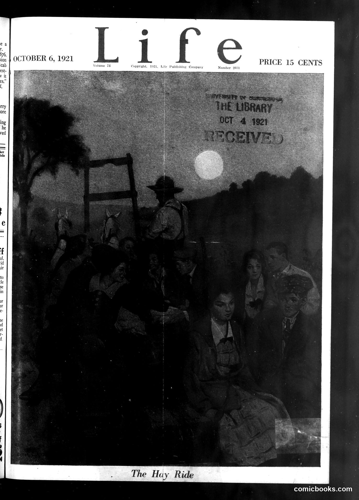 Life — October 6, 1921 — page 1 of 33