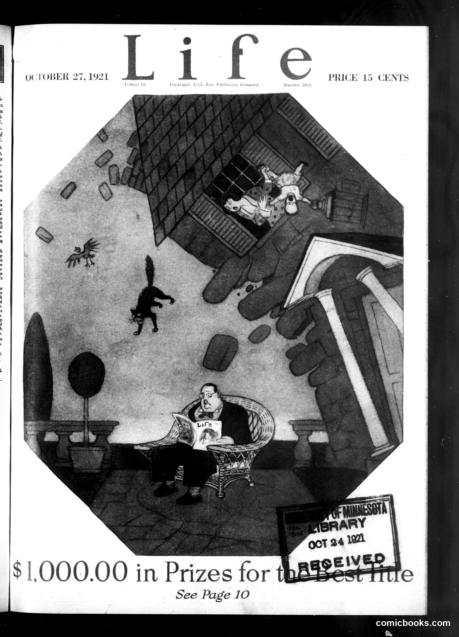 Life — October 27, 1921 — page 1 of 34