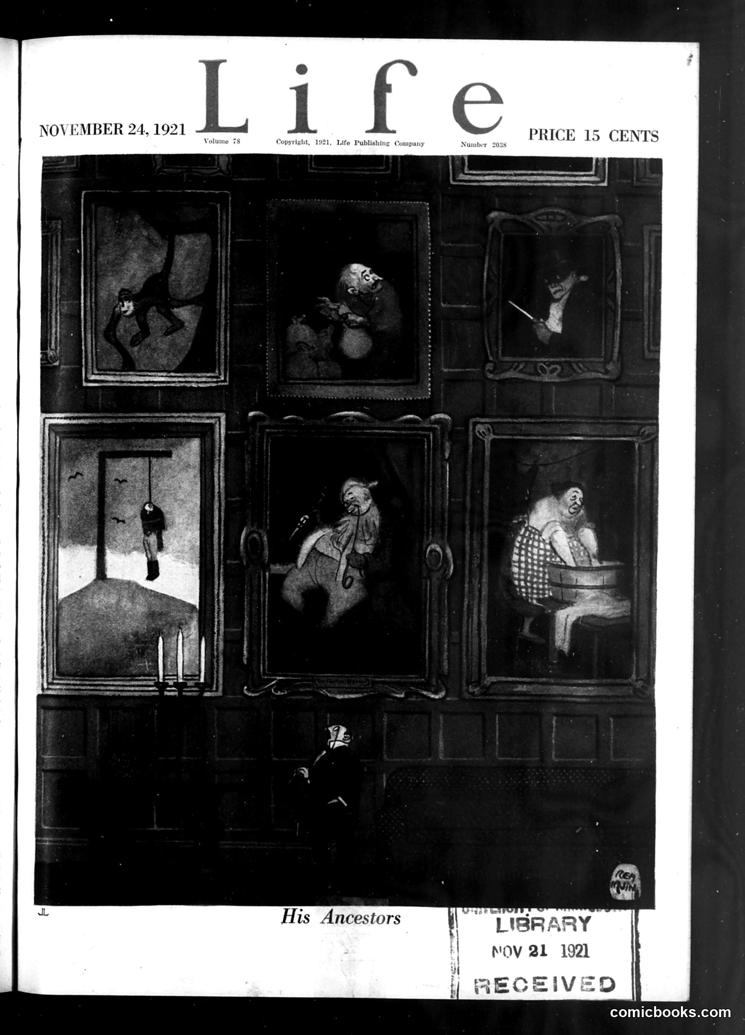 Life — November 24, 1921 — page 1 of 34