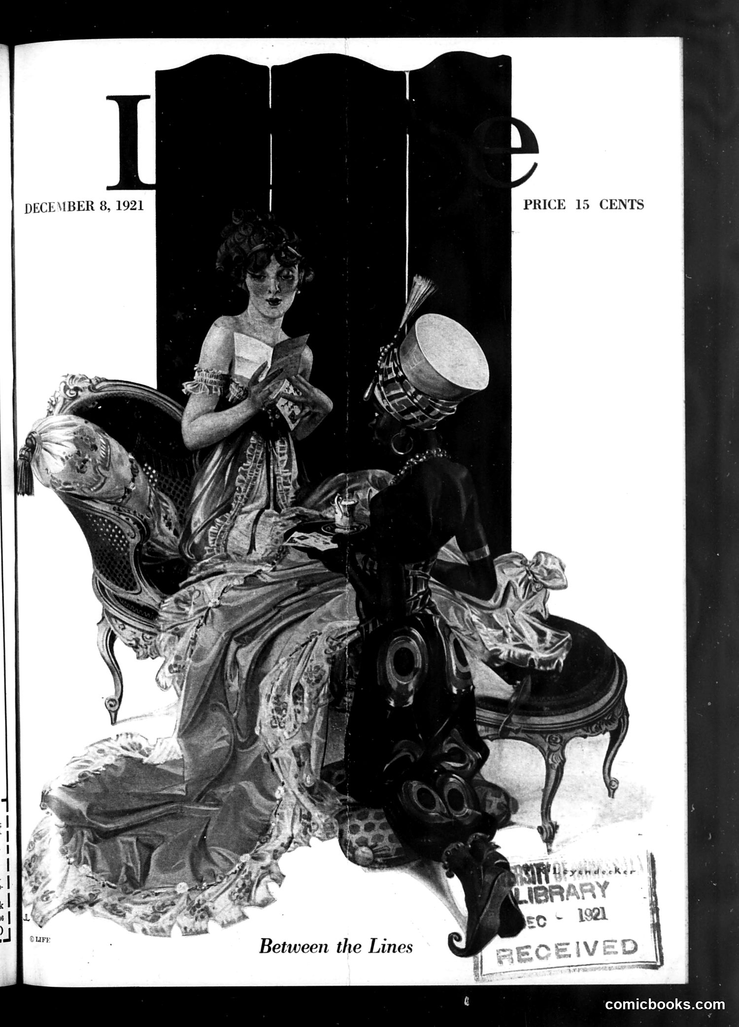 Life — December 8, 1921 — page 1 of 34