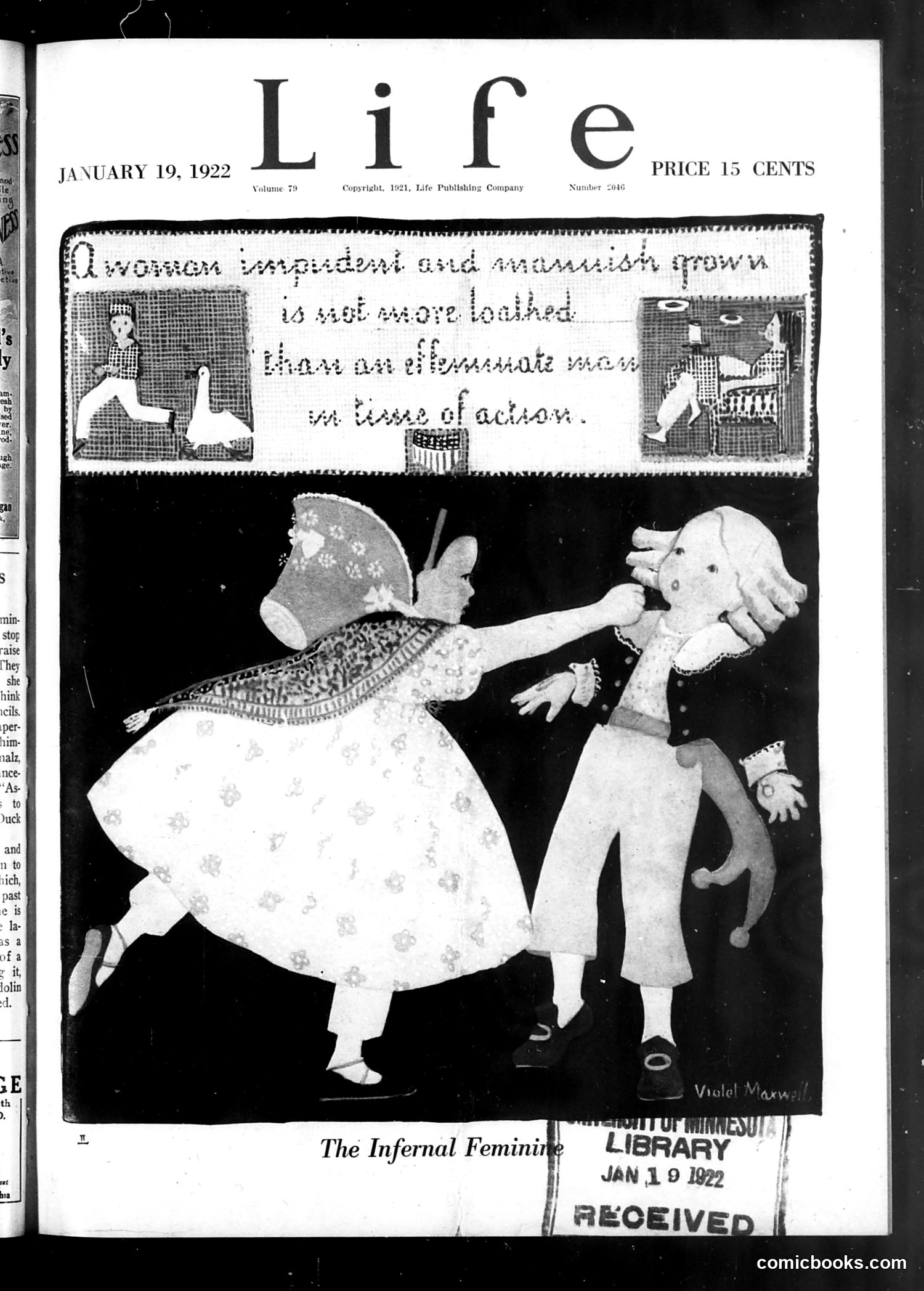 Life — January 19, 1922 — page 1 of 34