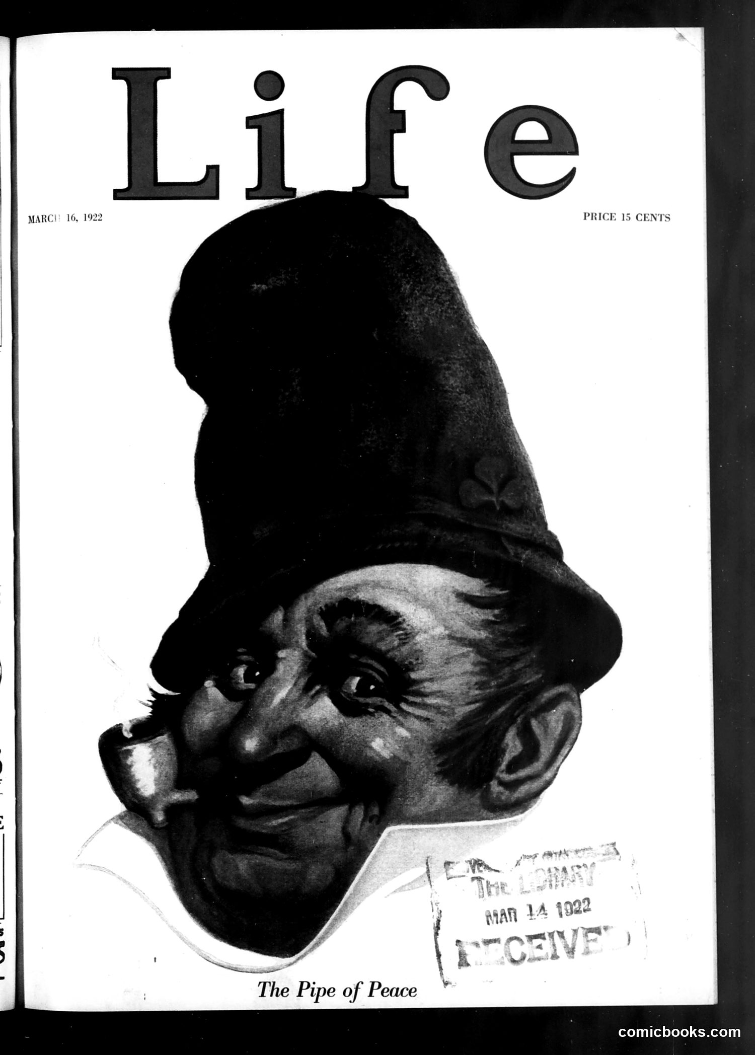 Life — March 16, 1922 — page 1 of 34