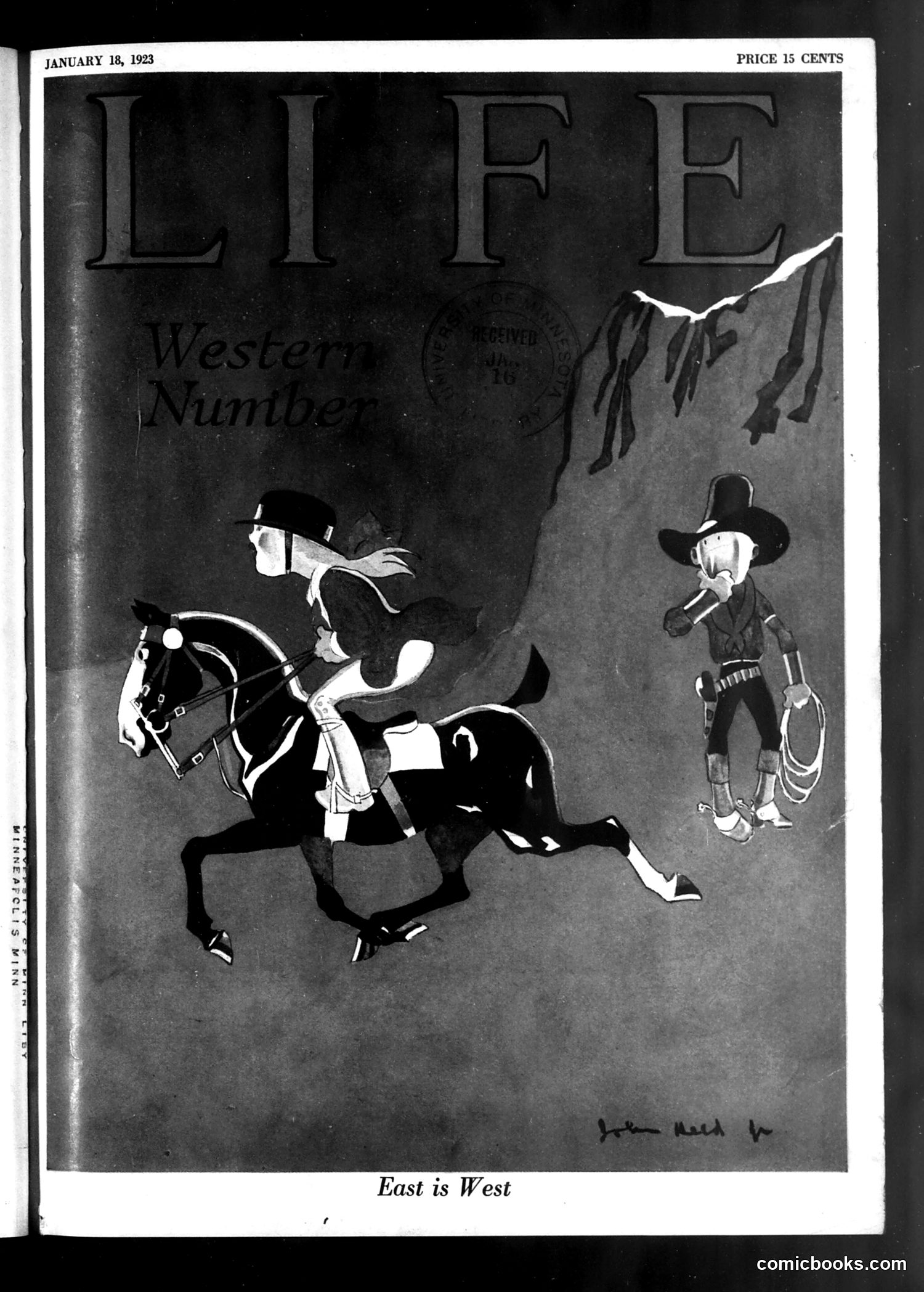 Life — January 18, 1923 — page 1 of 36