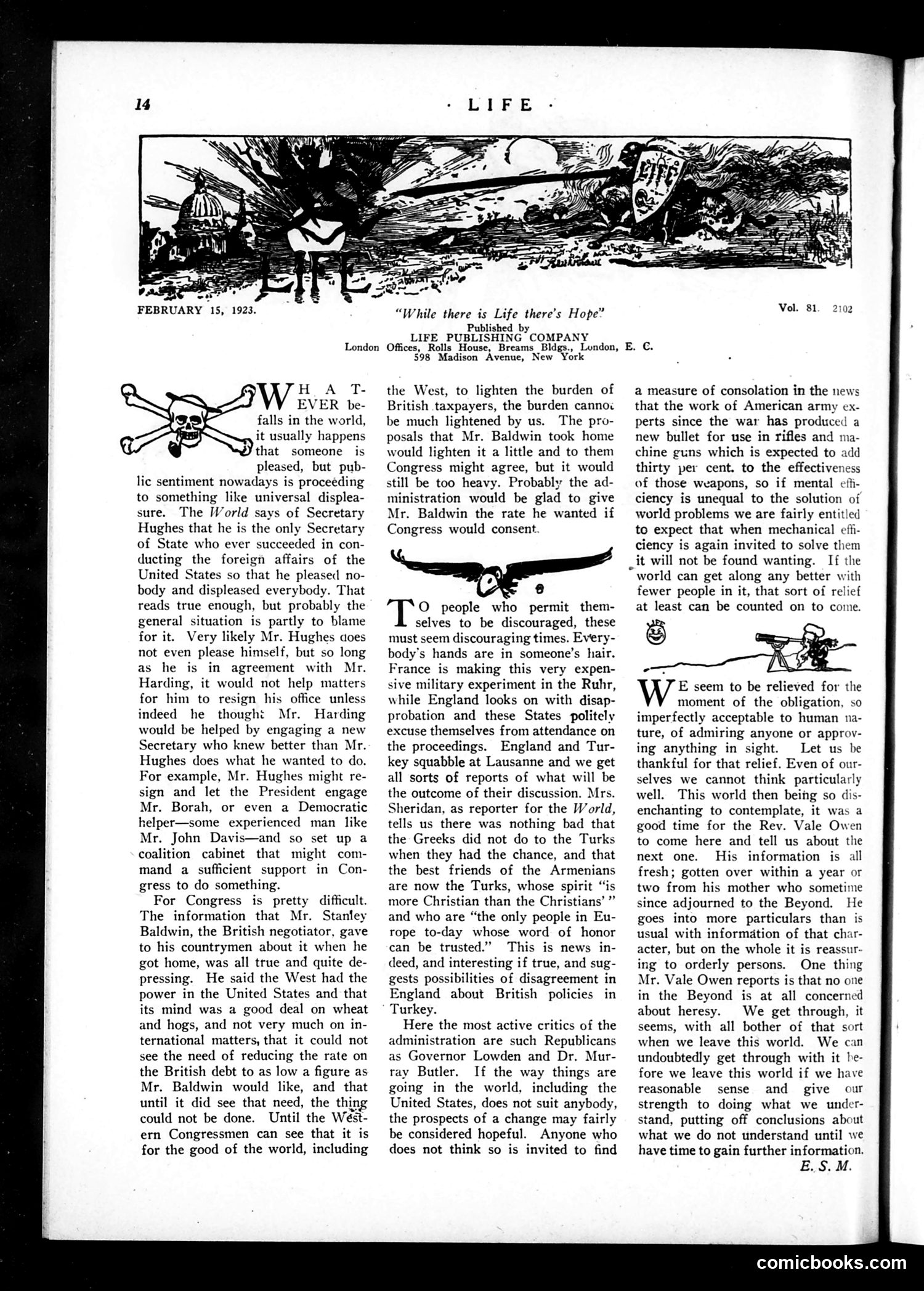 Life — February 15, 1923 — page 16 of 36