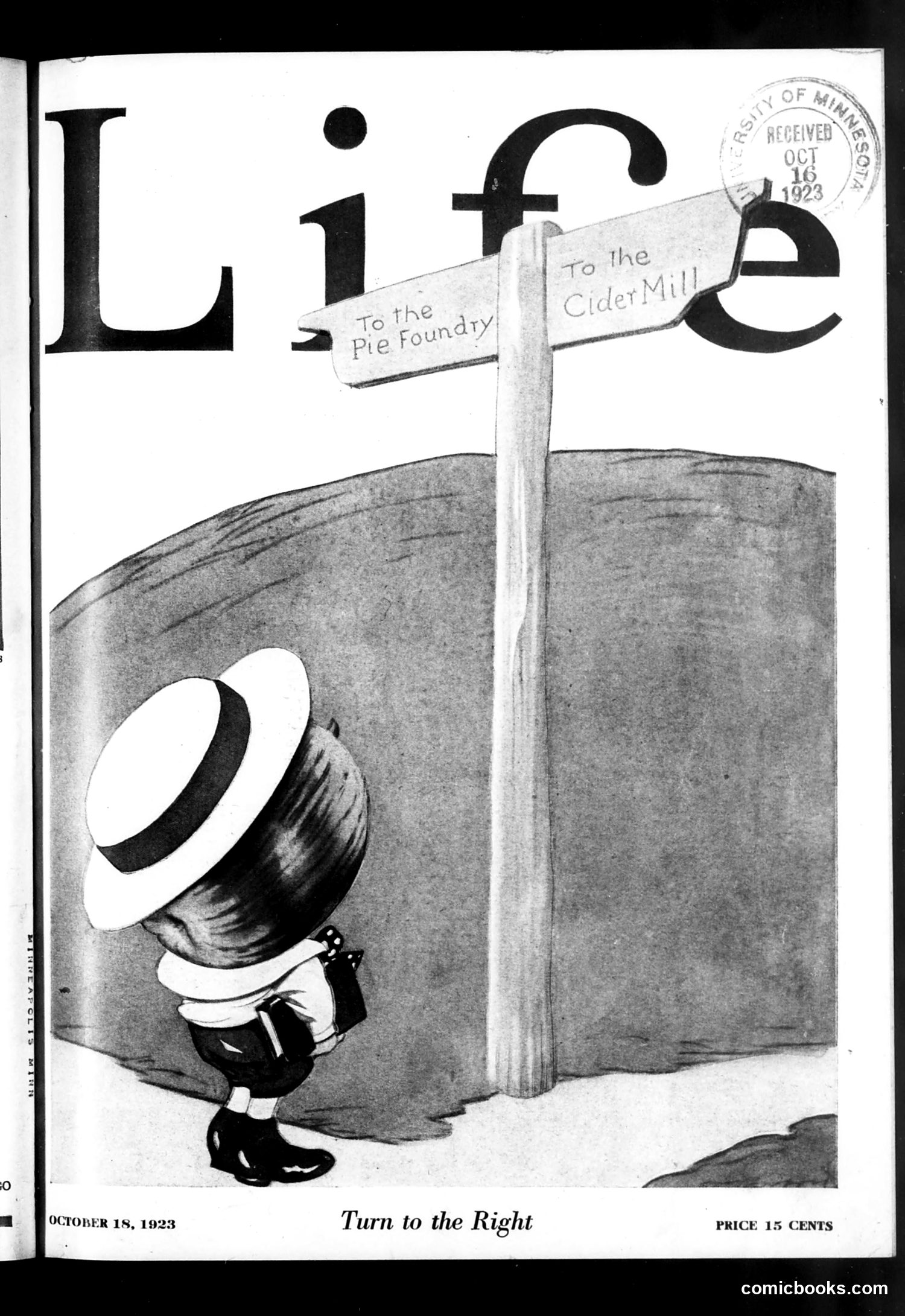 Life — October 18, 1923 — page 1 of 44