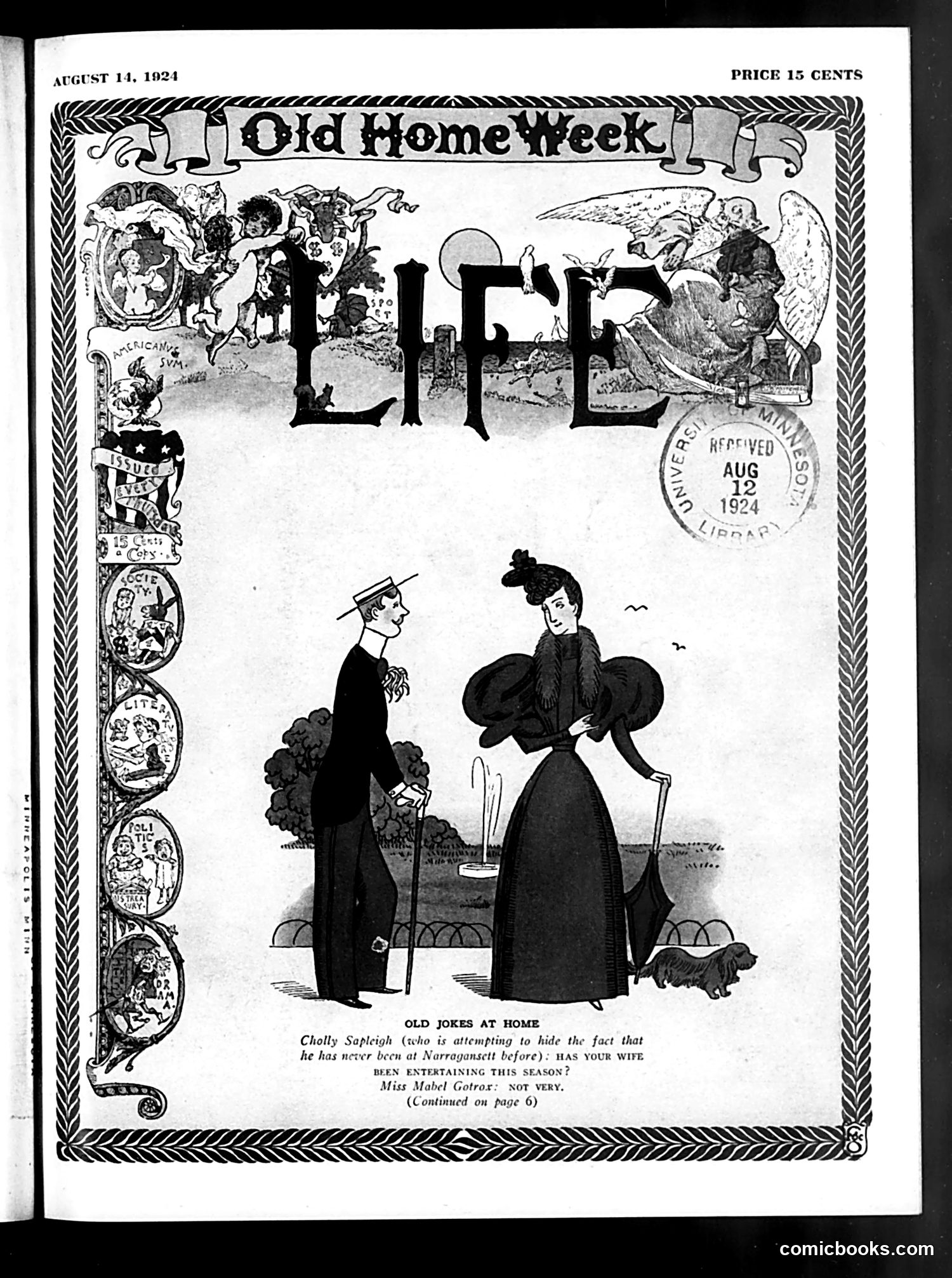 Life — August 14, 1924 — page 1 of 36