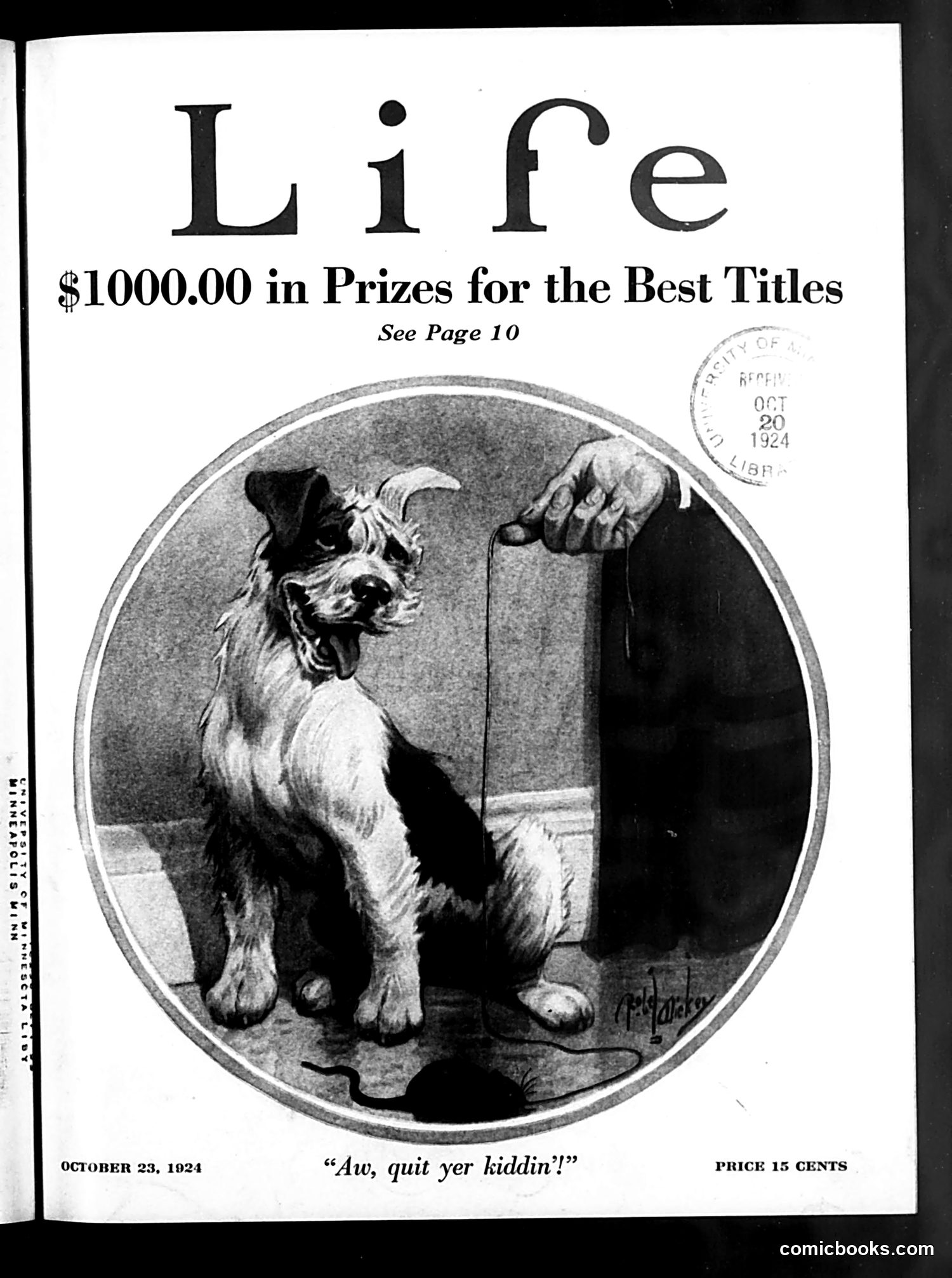 Life — October 23, 1924 — page 1 of 36