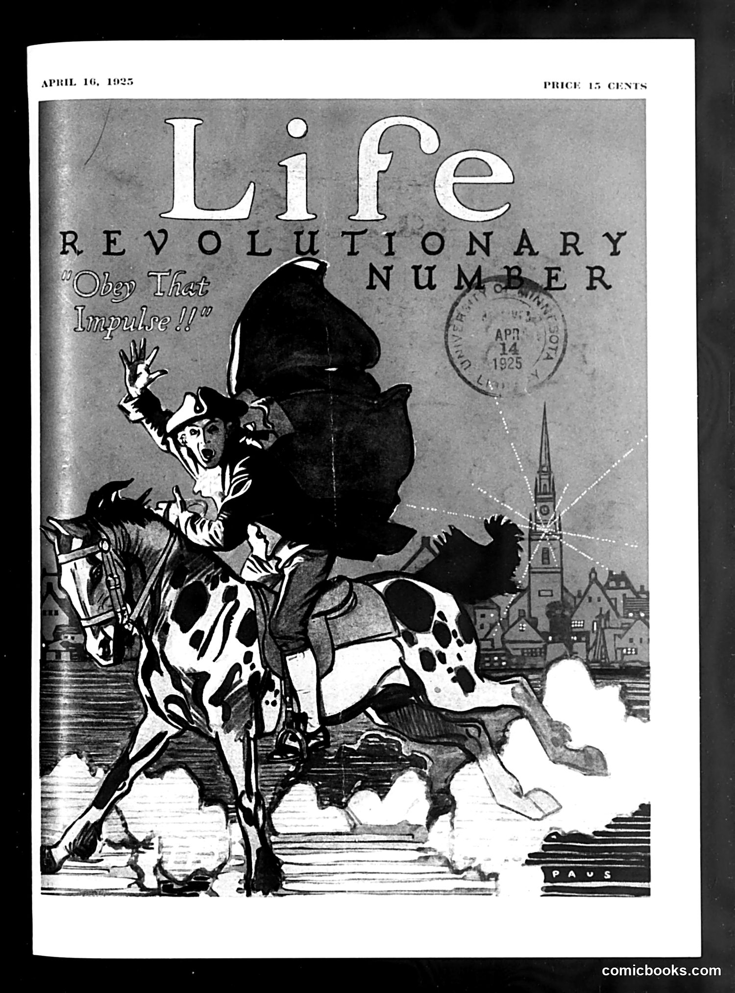 Life — April 16, 1925 — page 1 of 36