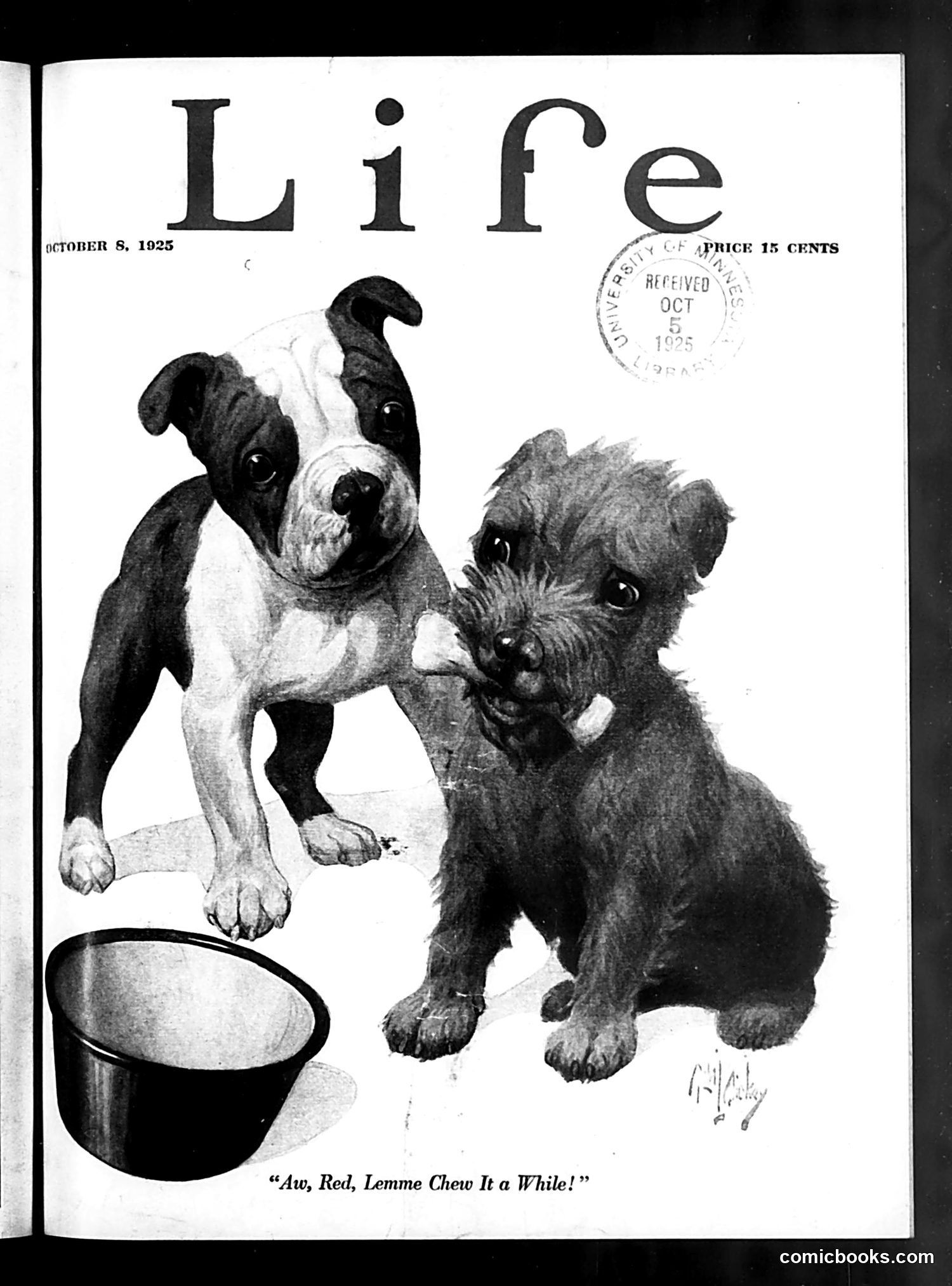 Life — October 8, 1925 — page 1 of 46