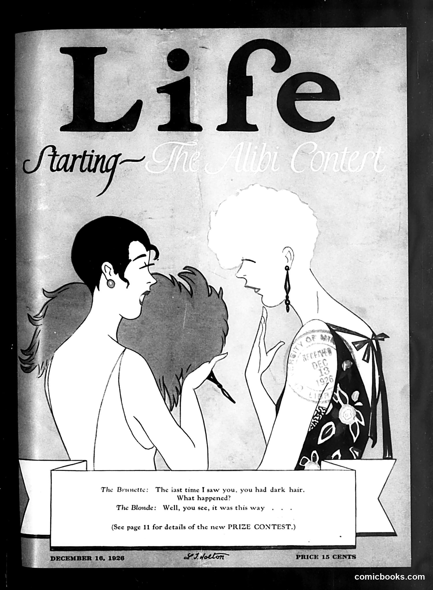 Life — December 16, 1926 — page 1 of 34