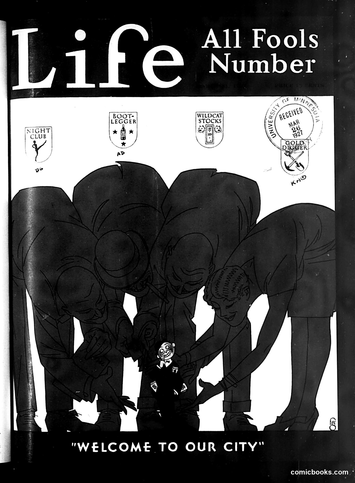 Life — March 31, 1927 — page 1 of 35