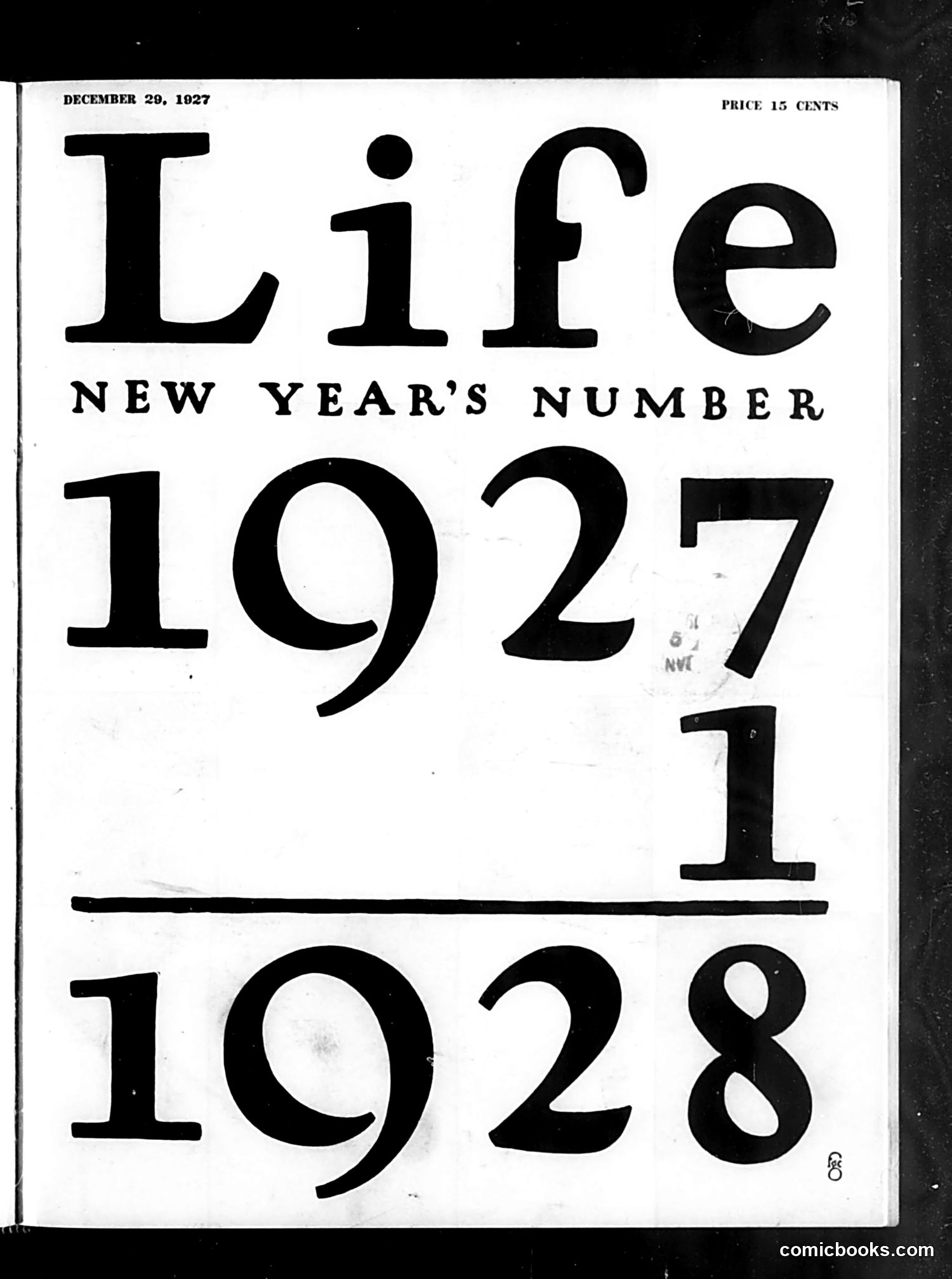 Life — December 29, 1927 — page 1 of 41