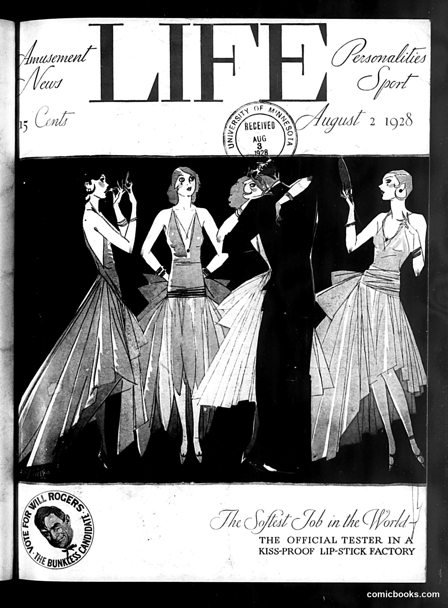 Life — August 2, 1928 — page 1 of 36