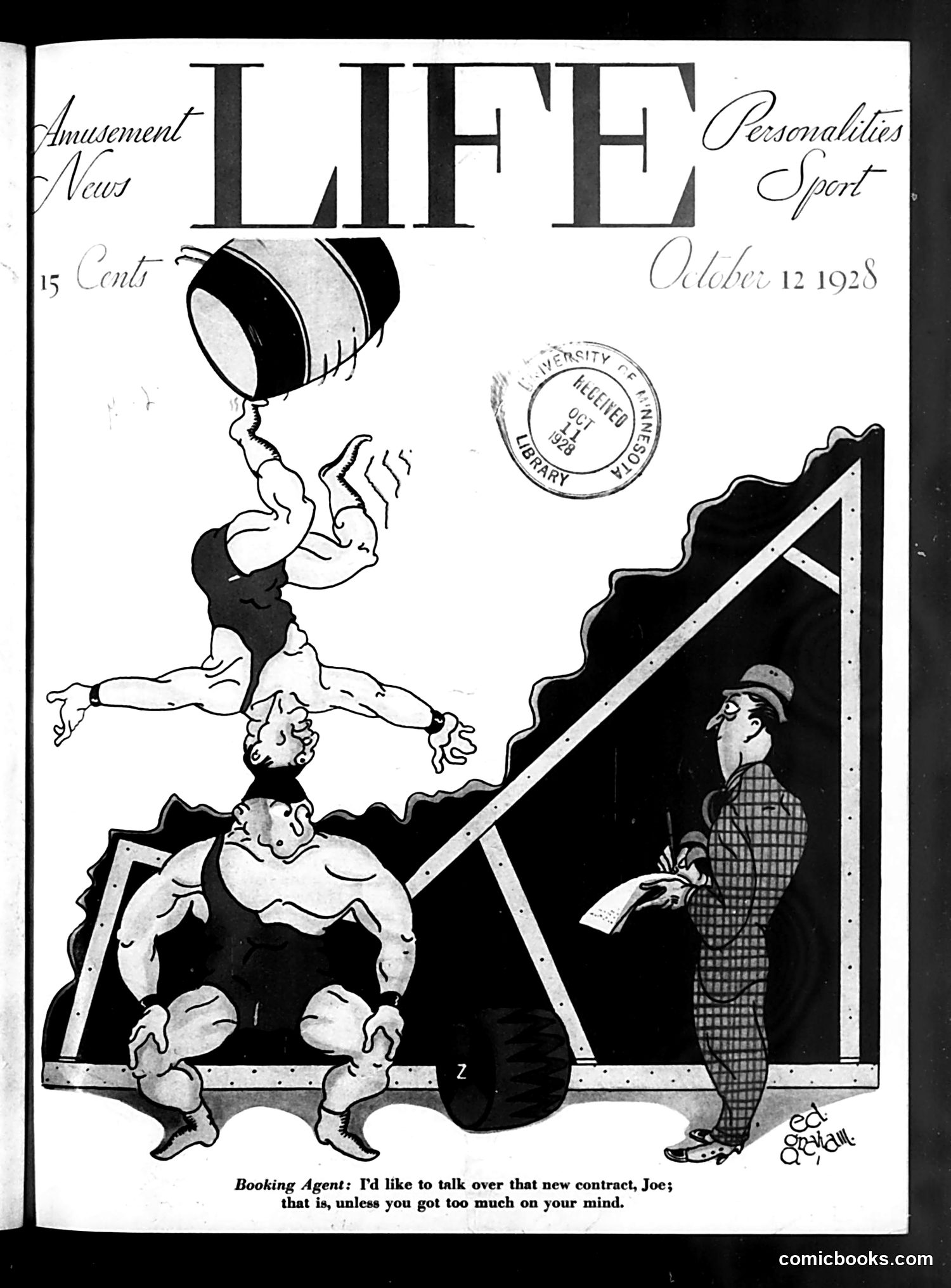 Life — October 12, 1928 — page 1 of 44