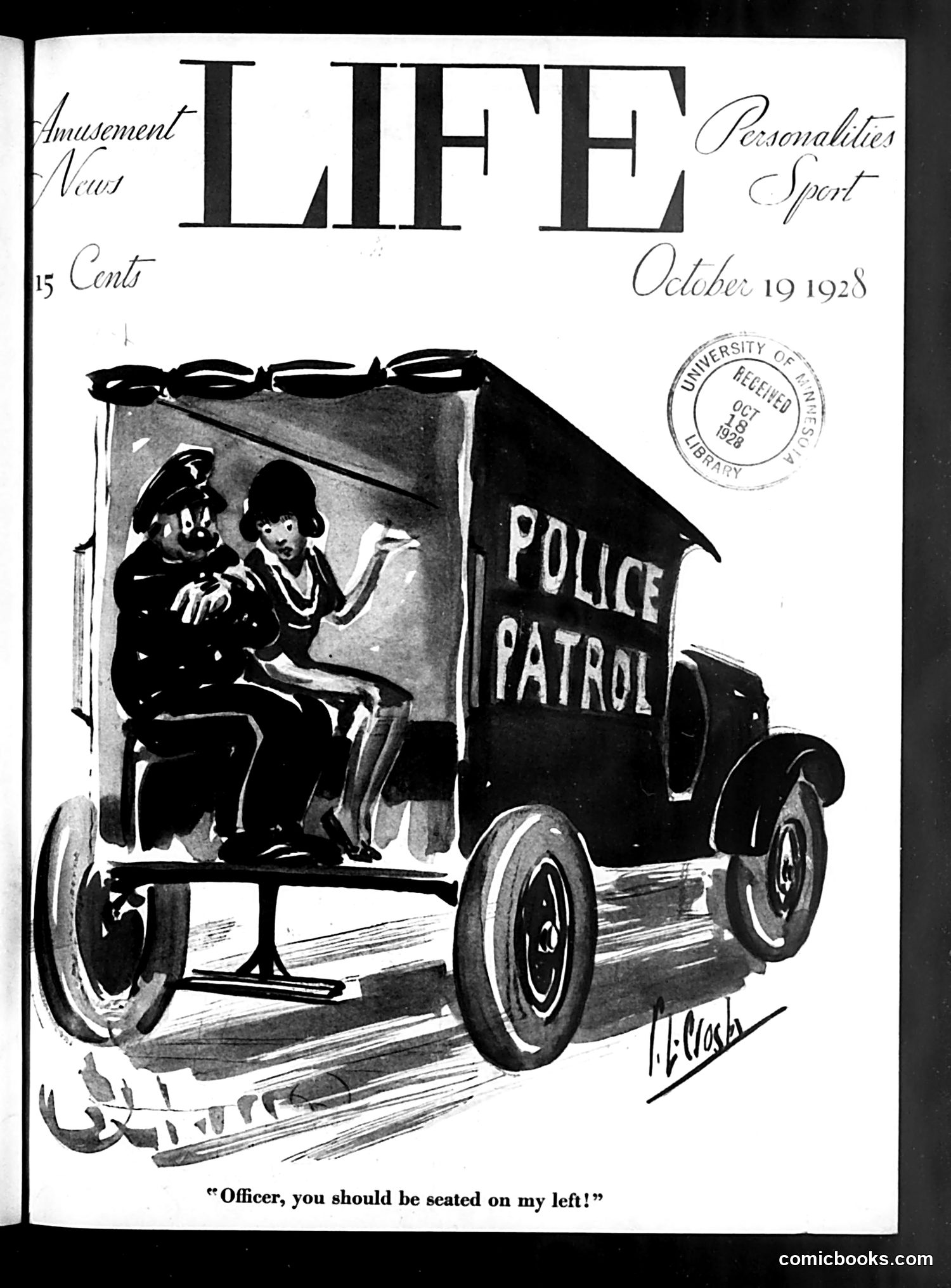 Life — October 19, 1928 — page 1 of 40