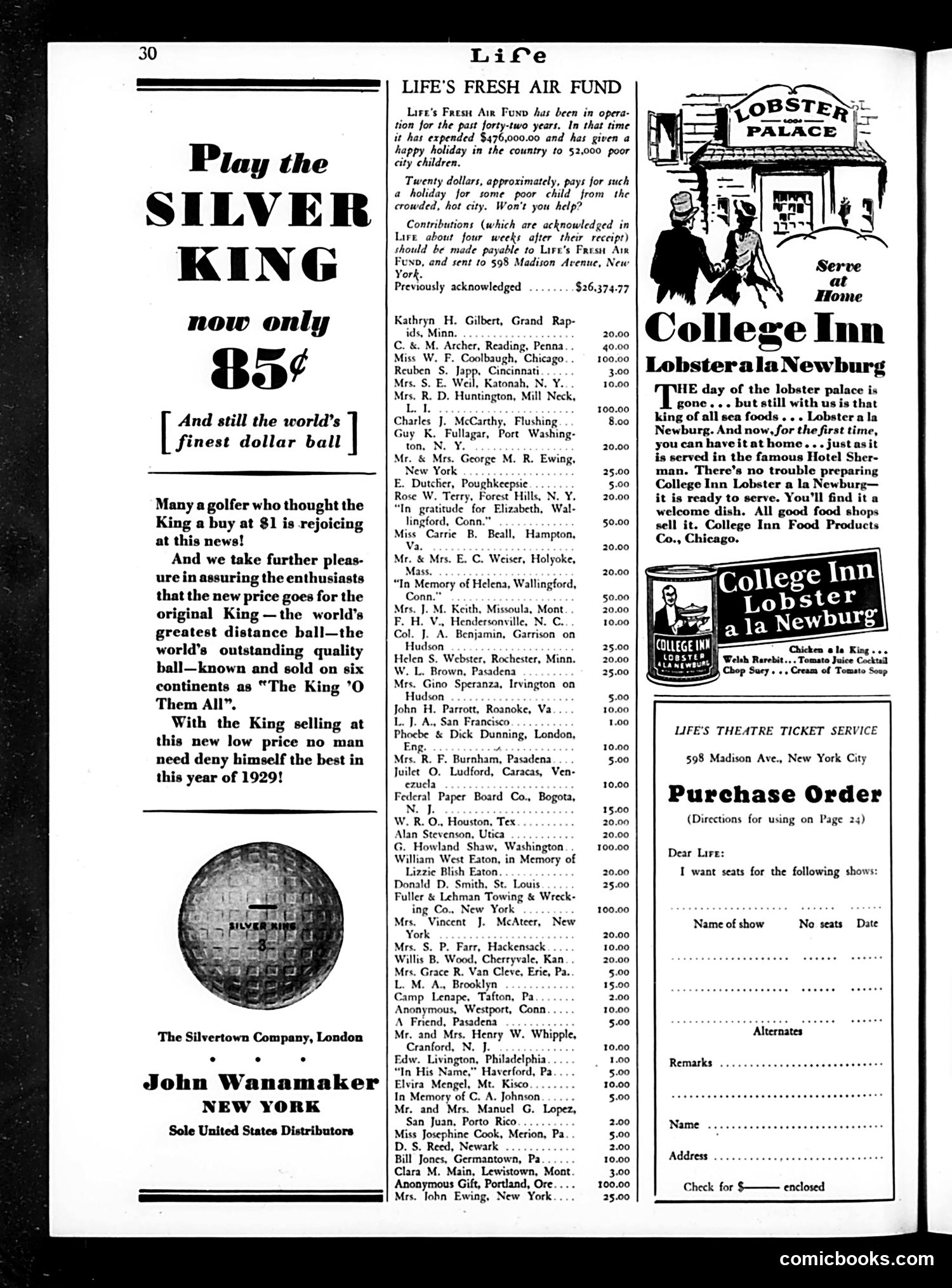 Life — August 30, 1929 — page 32 of 36