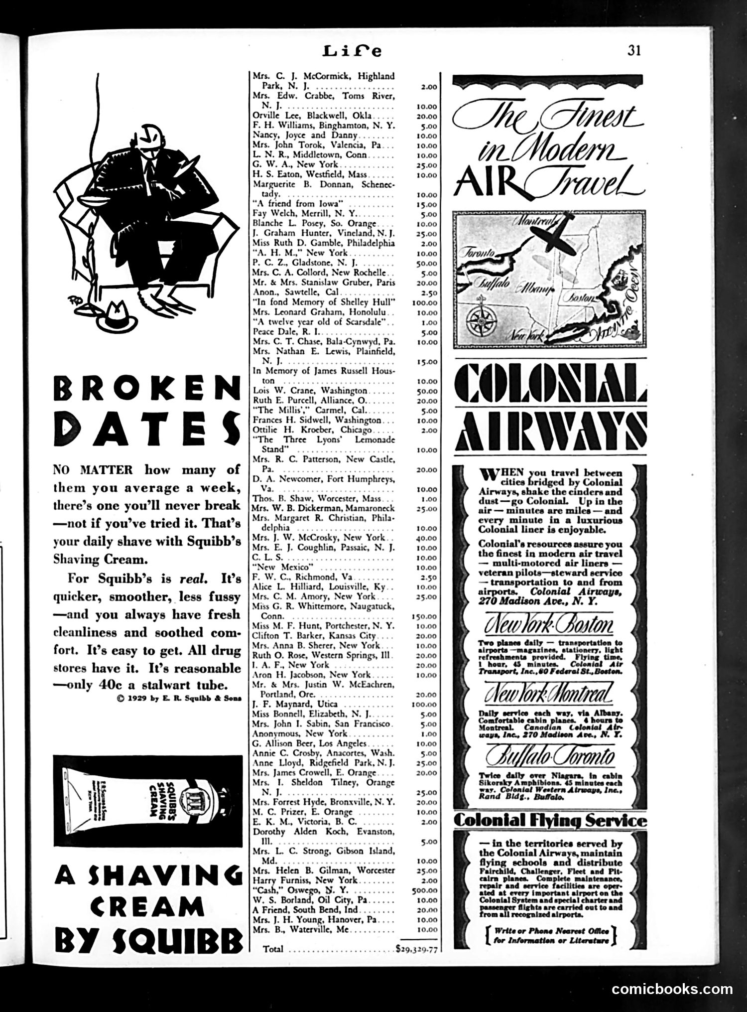 Life — August 30, 1929 — page 33 of 36
