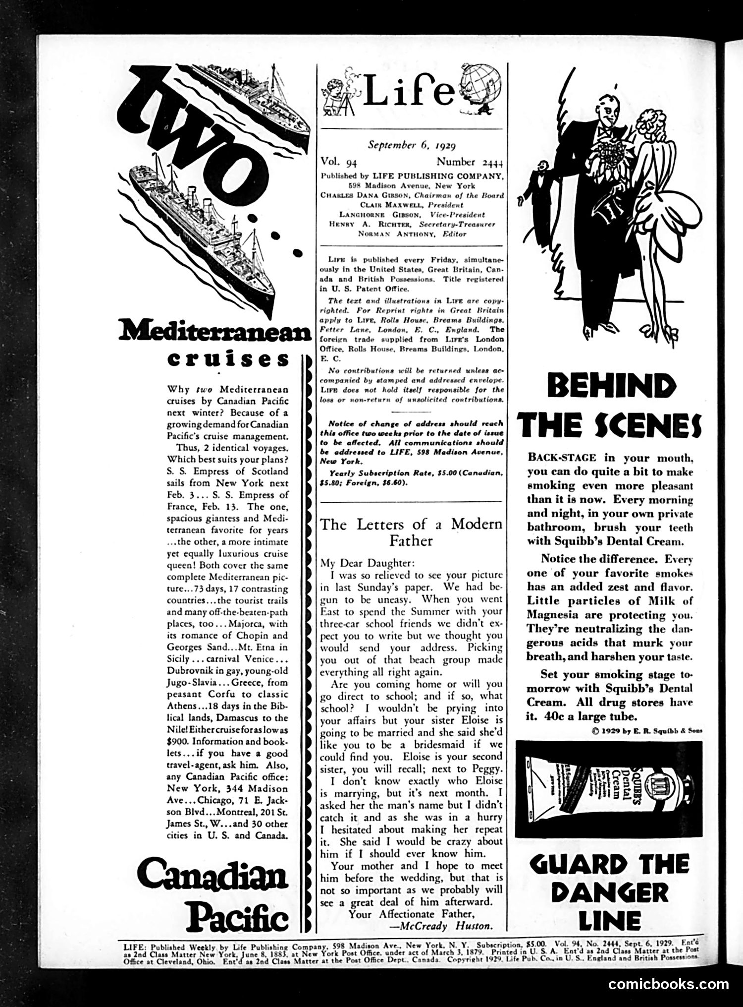 Life — September 6, 1929 — page 4 of 44