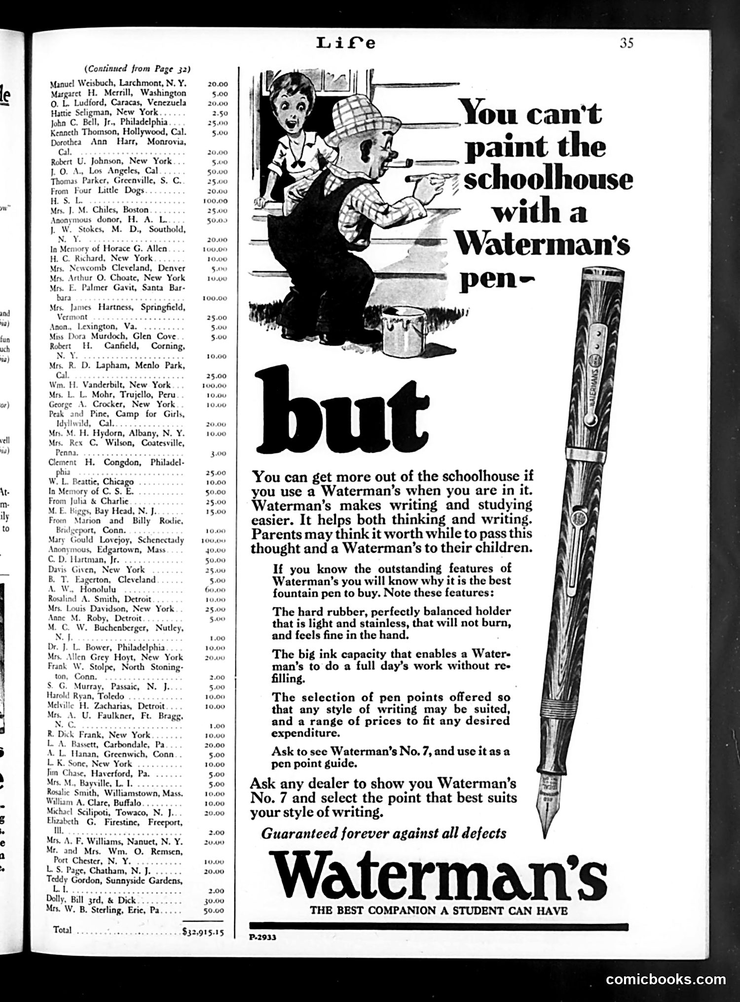 Life — September 6, 1929 — page 37 of 44