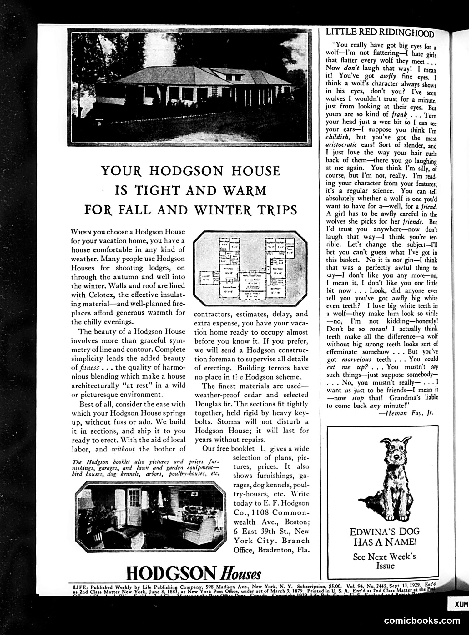 Life — September 13, 1929 — page 4 of 48