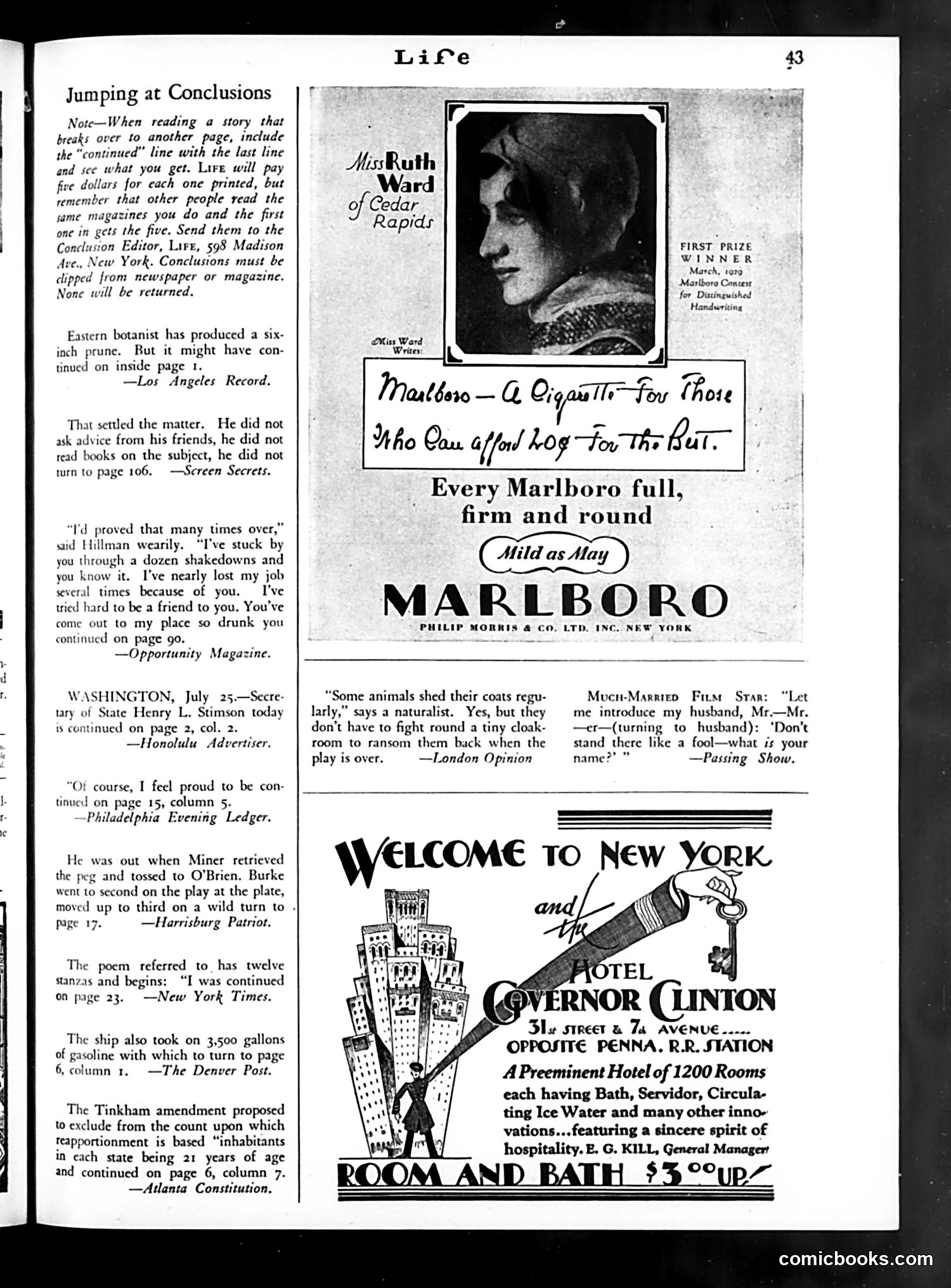 Life — September 13, 1929 — page 45 of 48