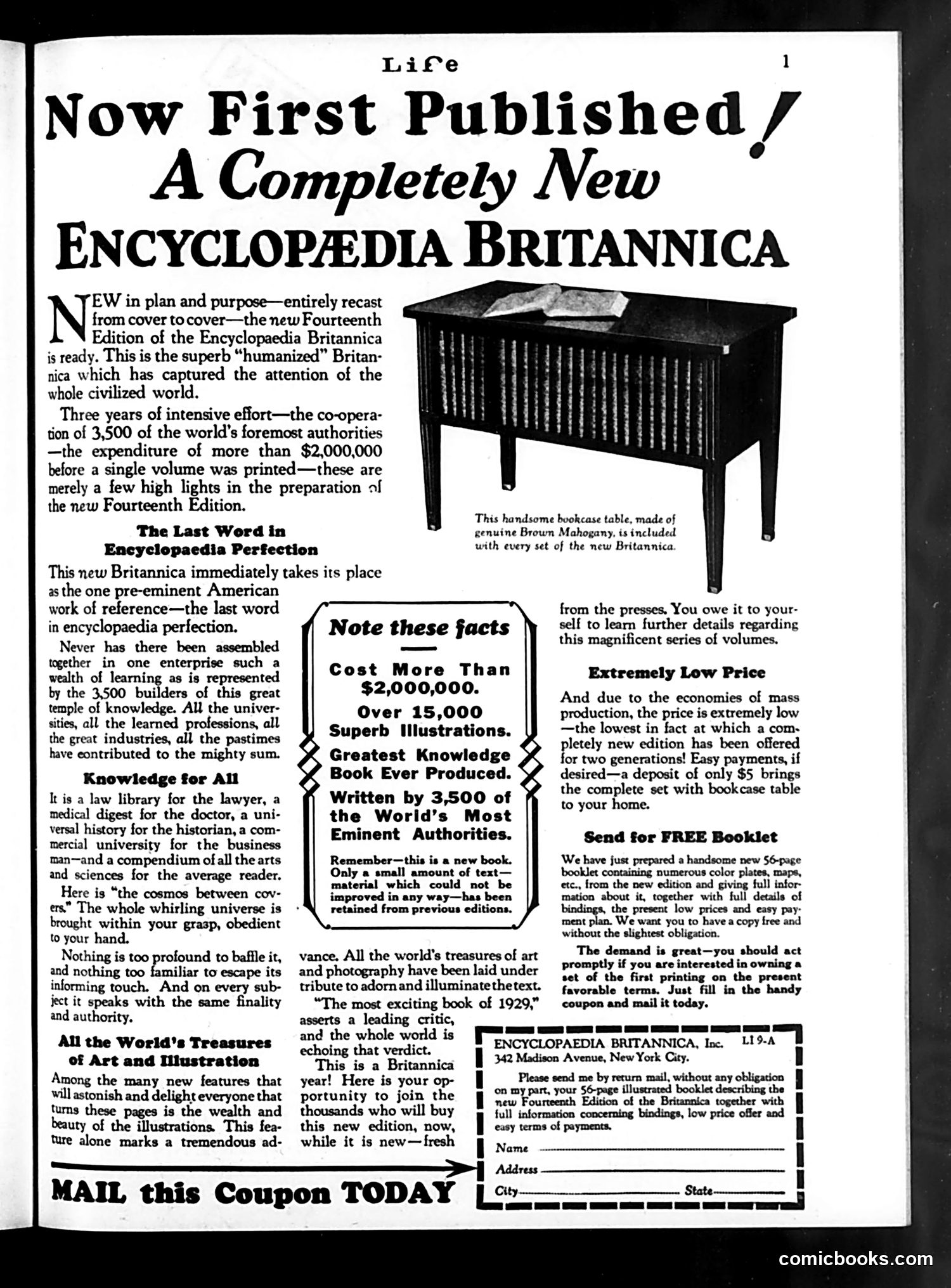 Life — September 20, 1929 — page 3 of 36
