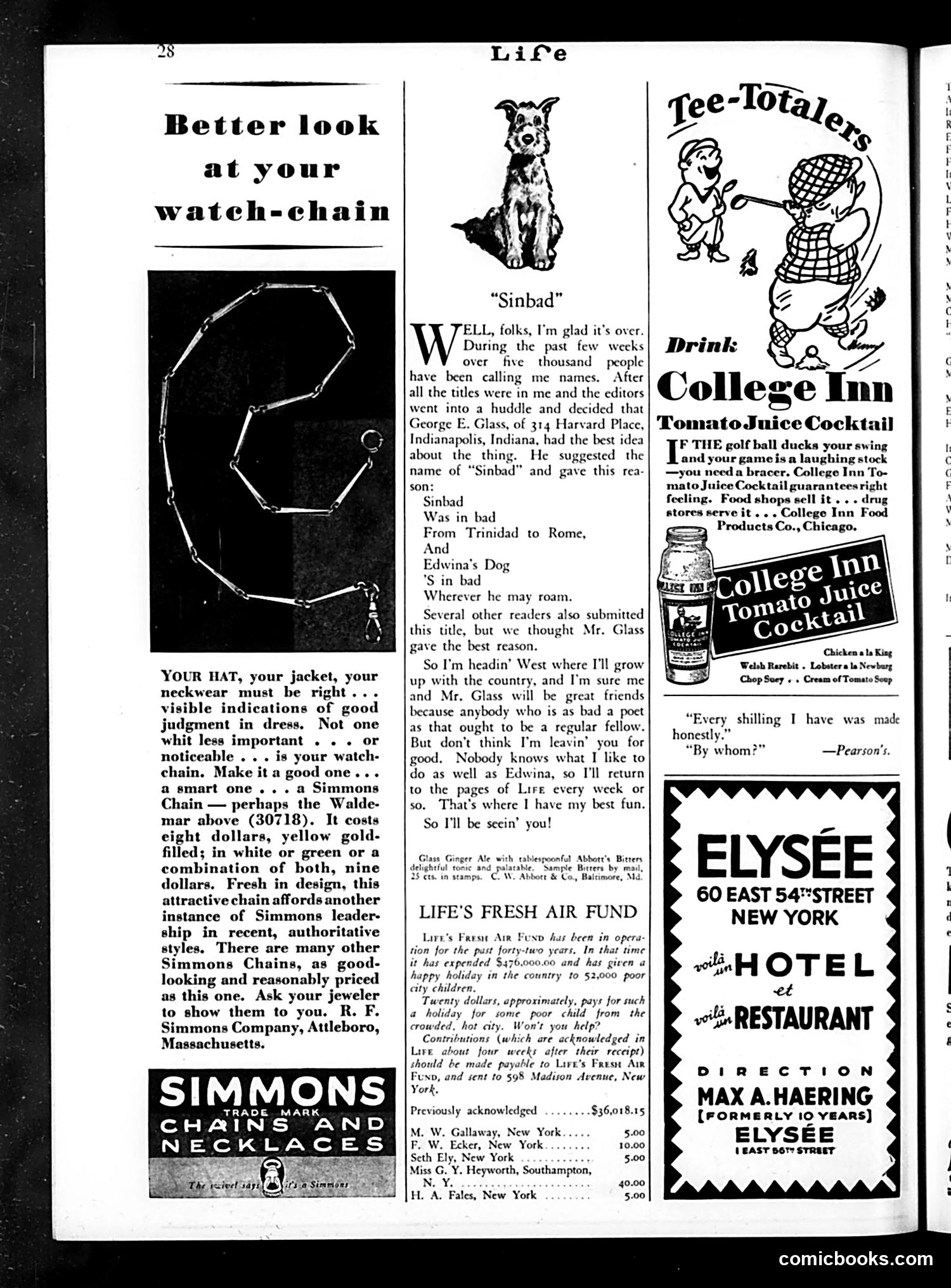 Life — September 20, 1929 — page 30 of 36