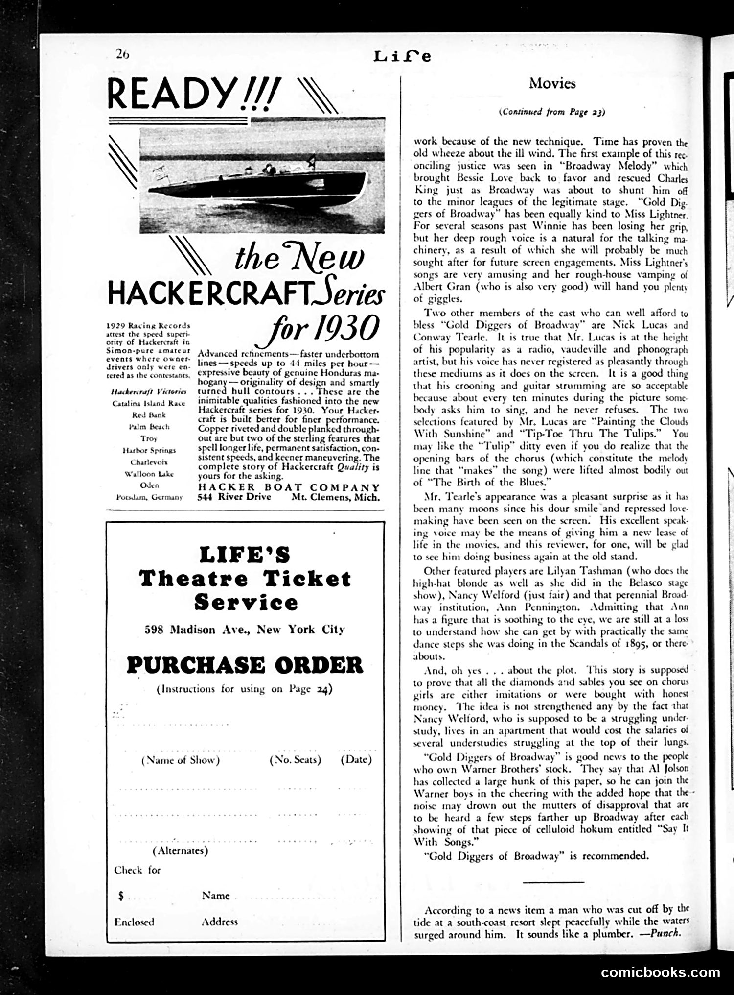 Life — September 27, 1929 — page 28 of 37