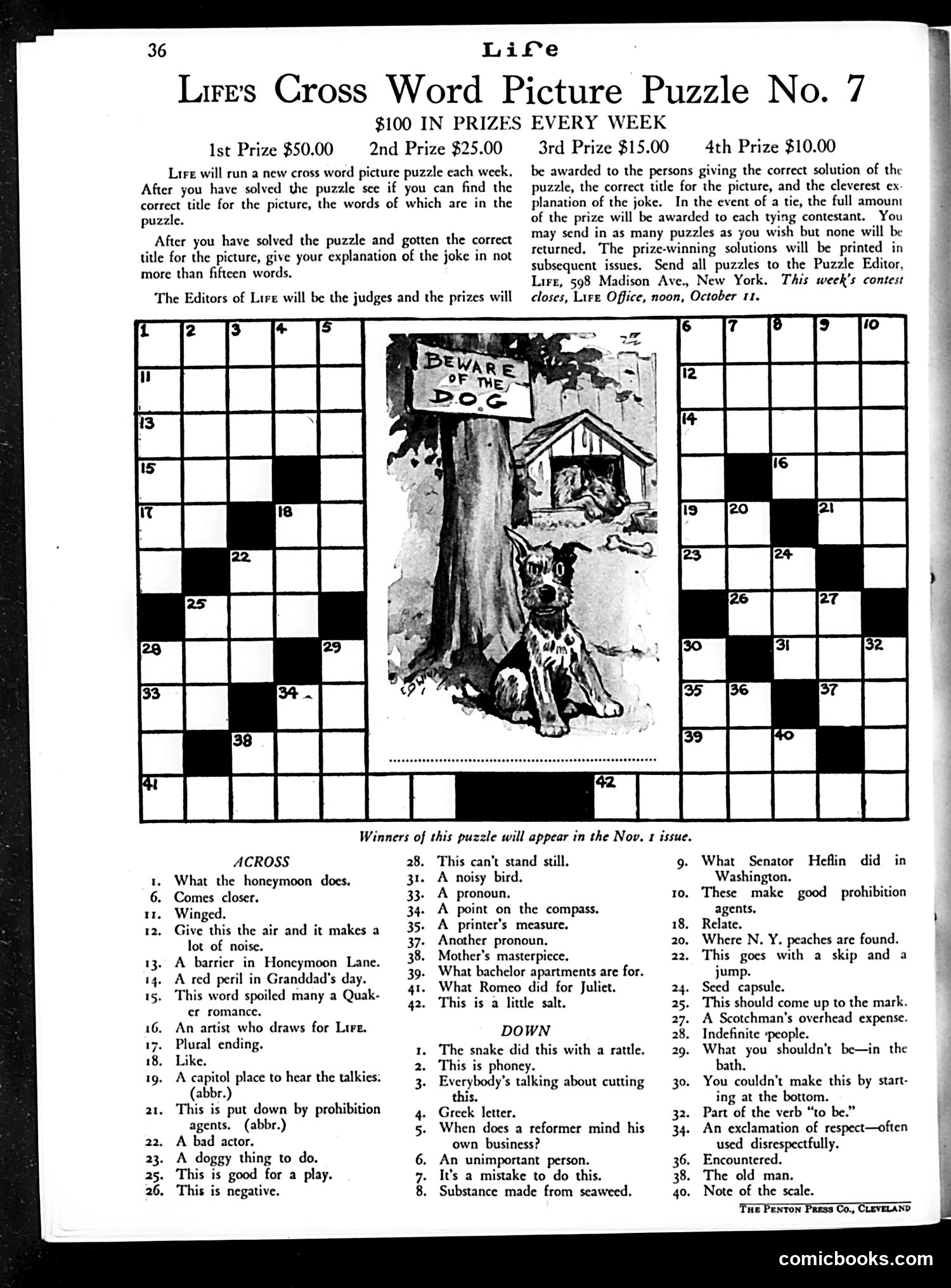 Life — October 4, 1929 — page 1 of 37