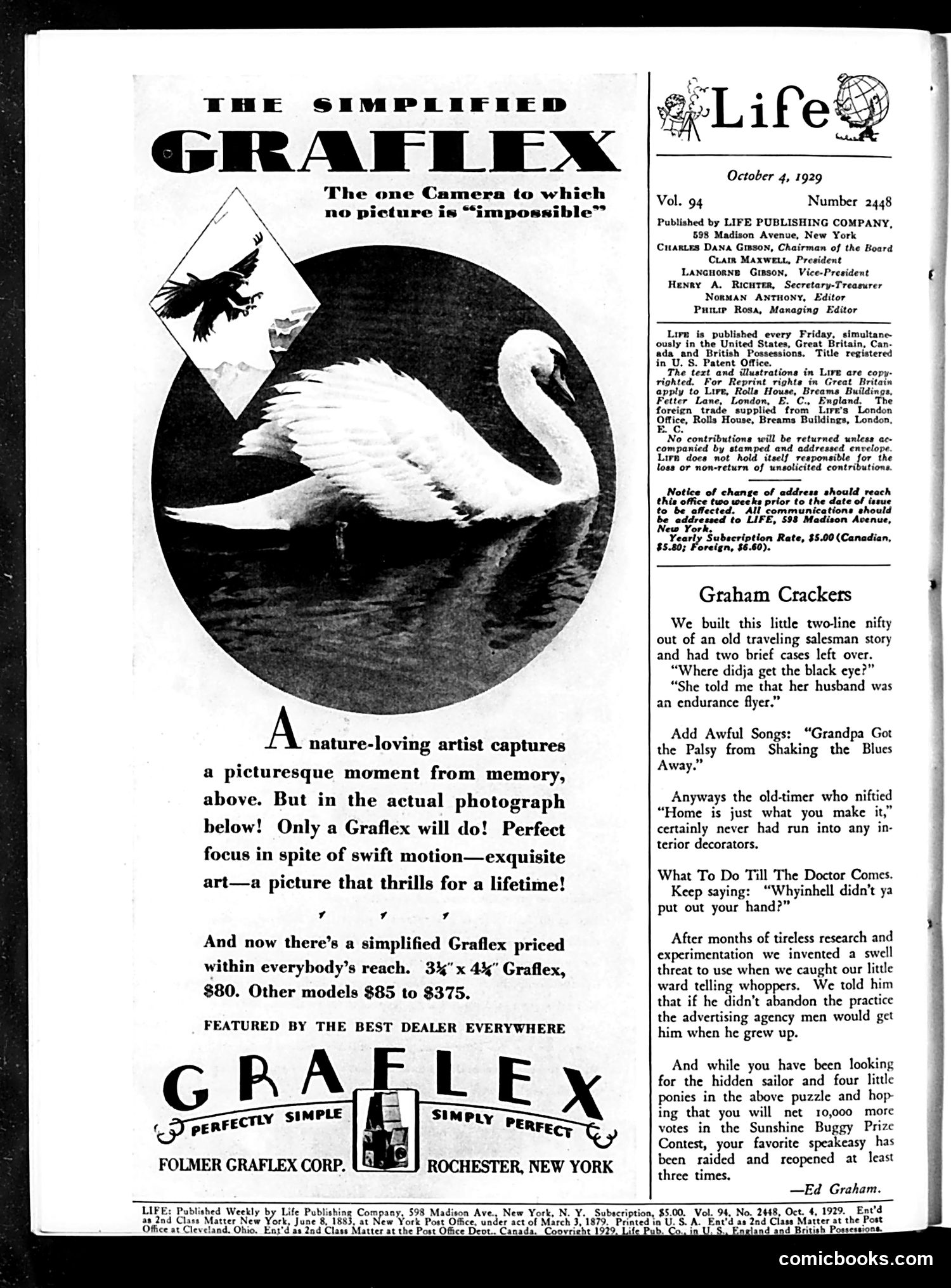 Life — October 4, 1929 — page 3 of 37