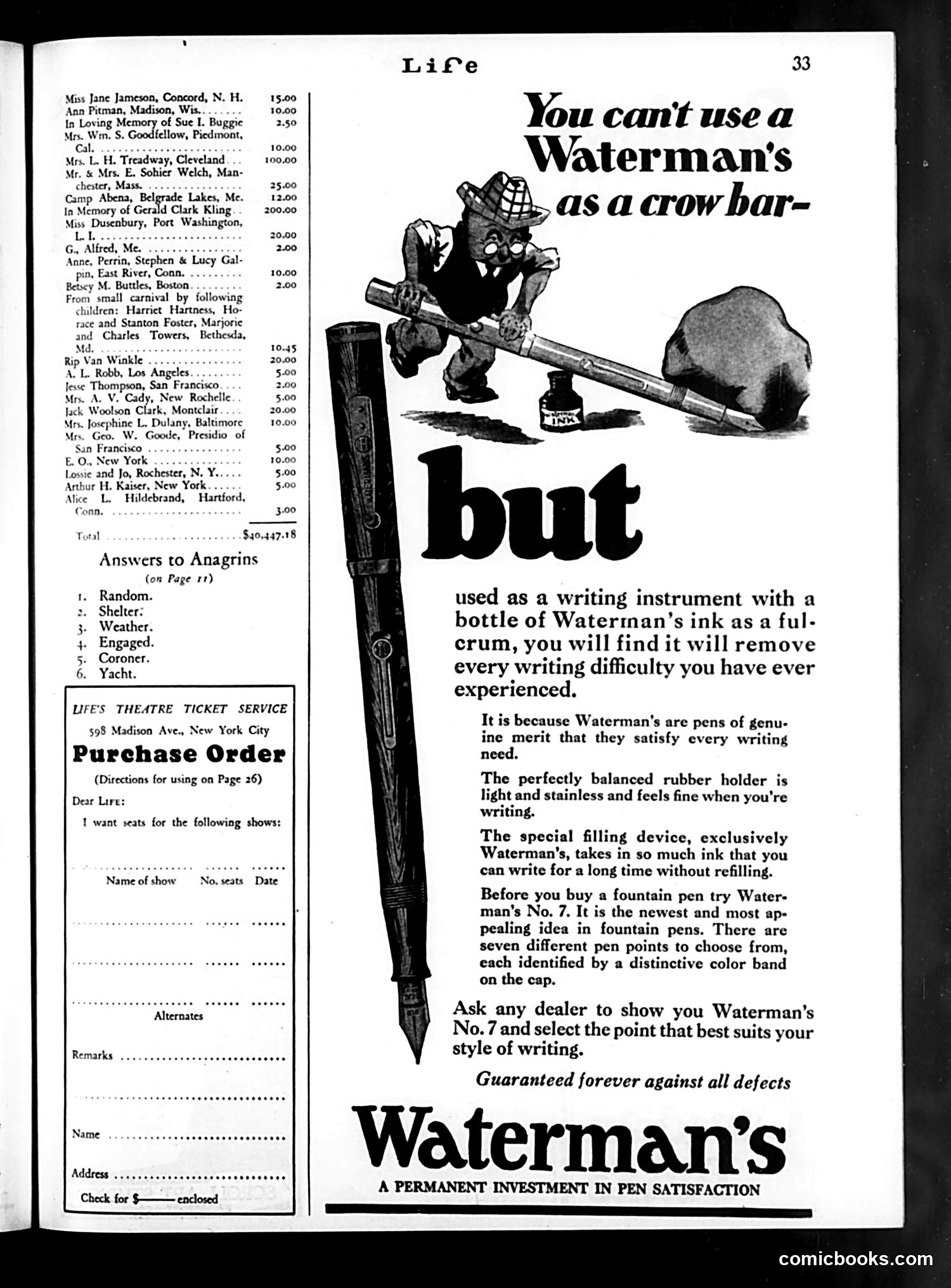 Life — October 4, 1929 — page 32 of 37