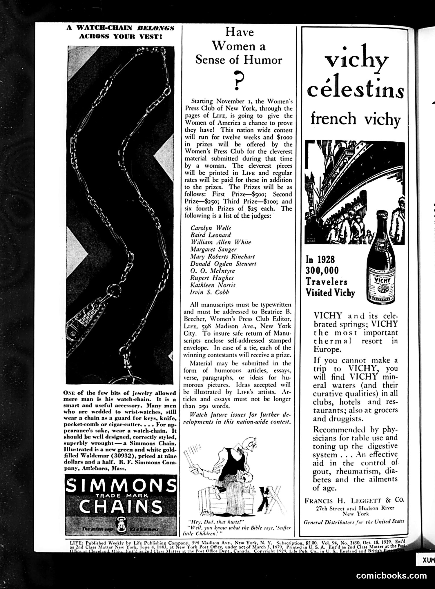 Life — October 18, 1929 — page 4 of 50