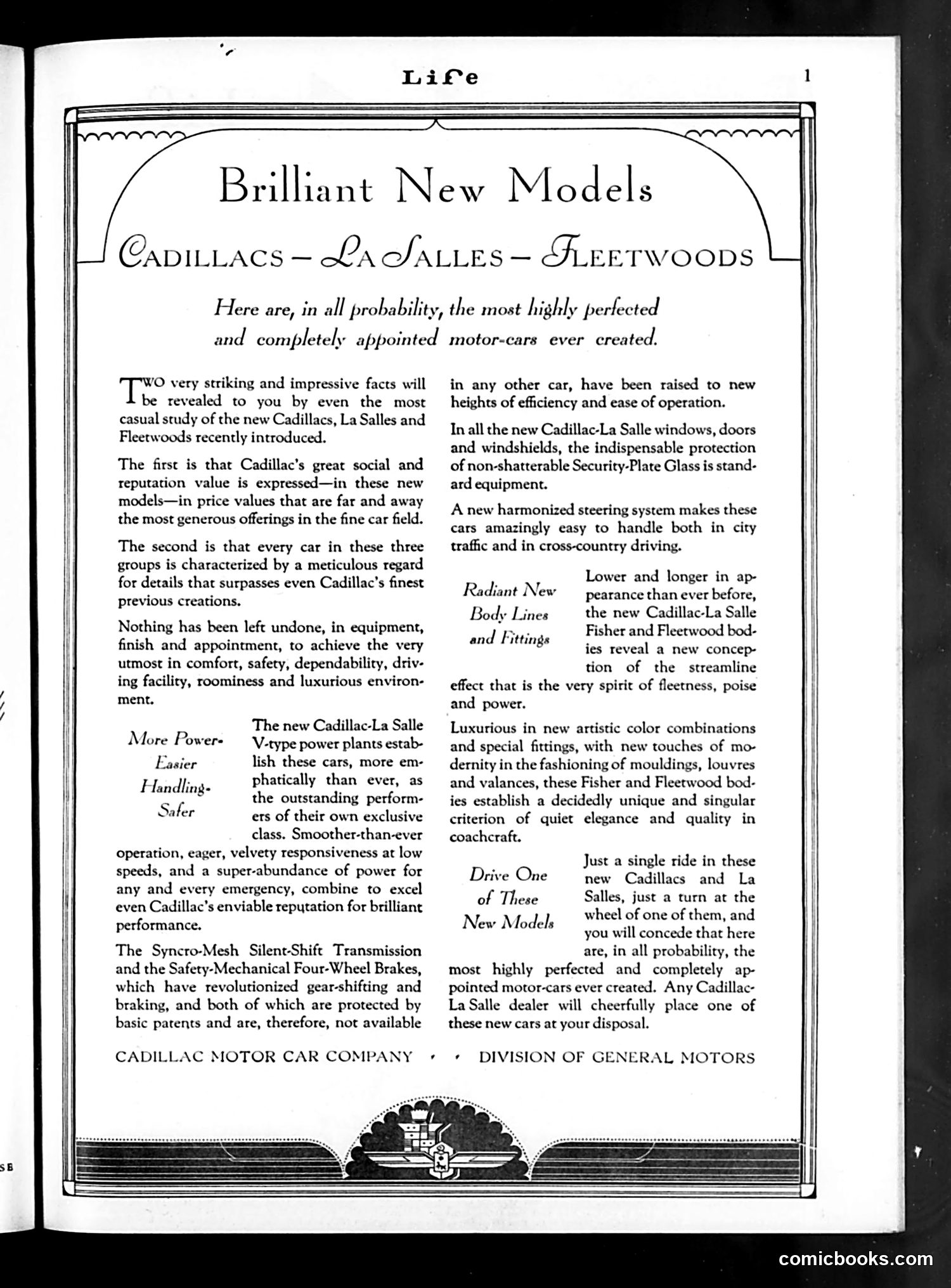 Life — October 25, 1929 — page 3 of 40