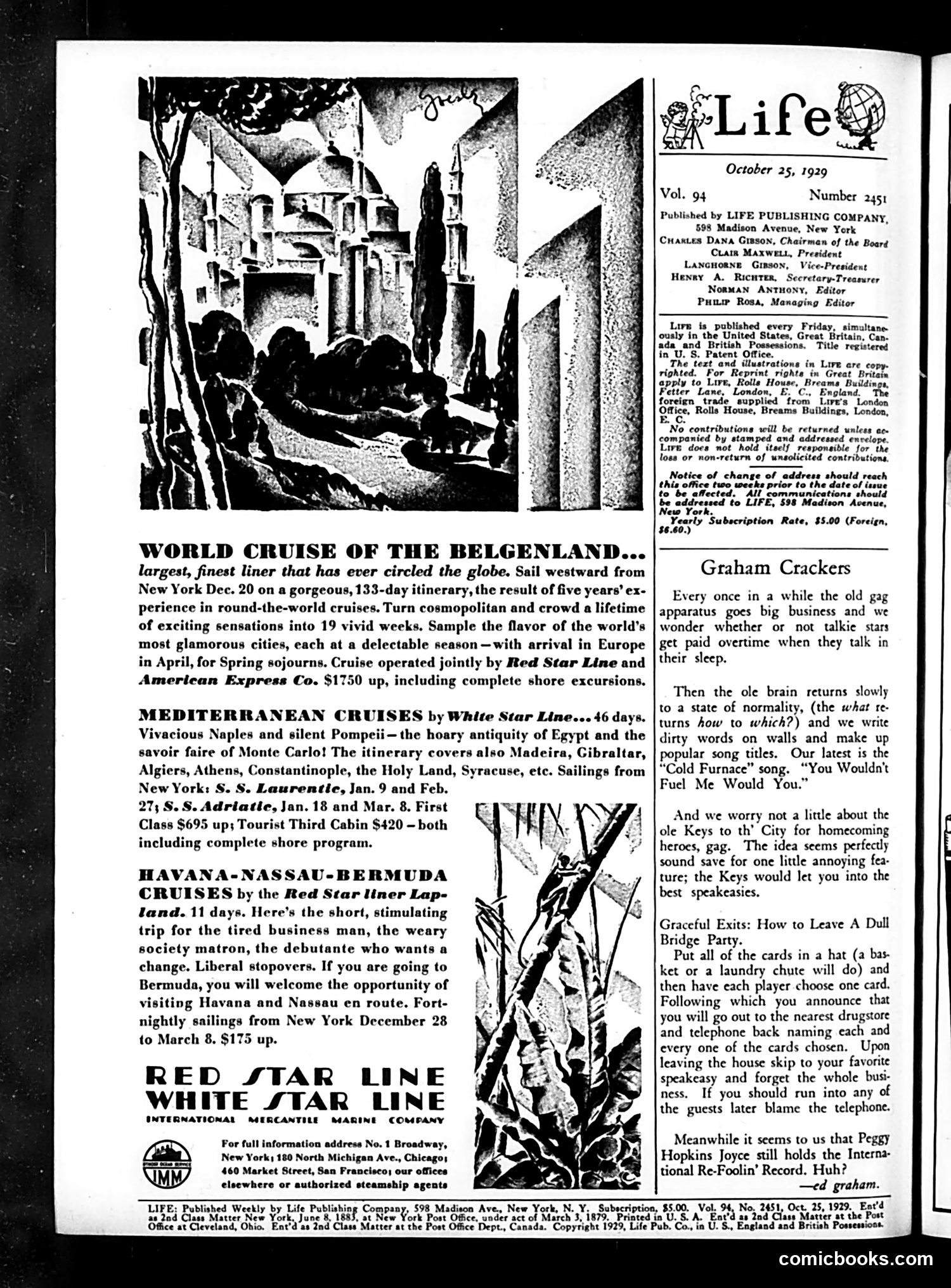Life — October 25, 1929 — page 4 of 40