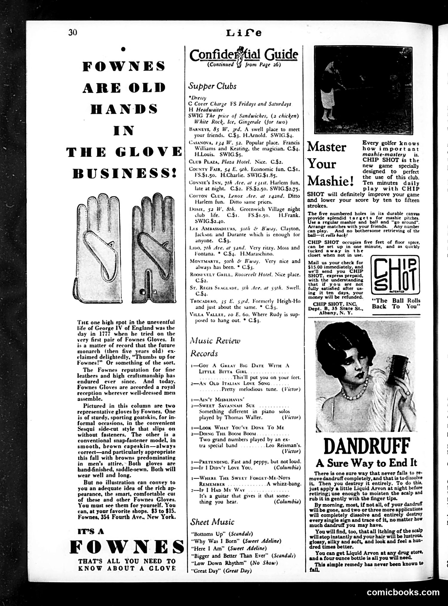 Life — October 25, 1929 — page 32 of 40