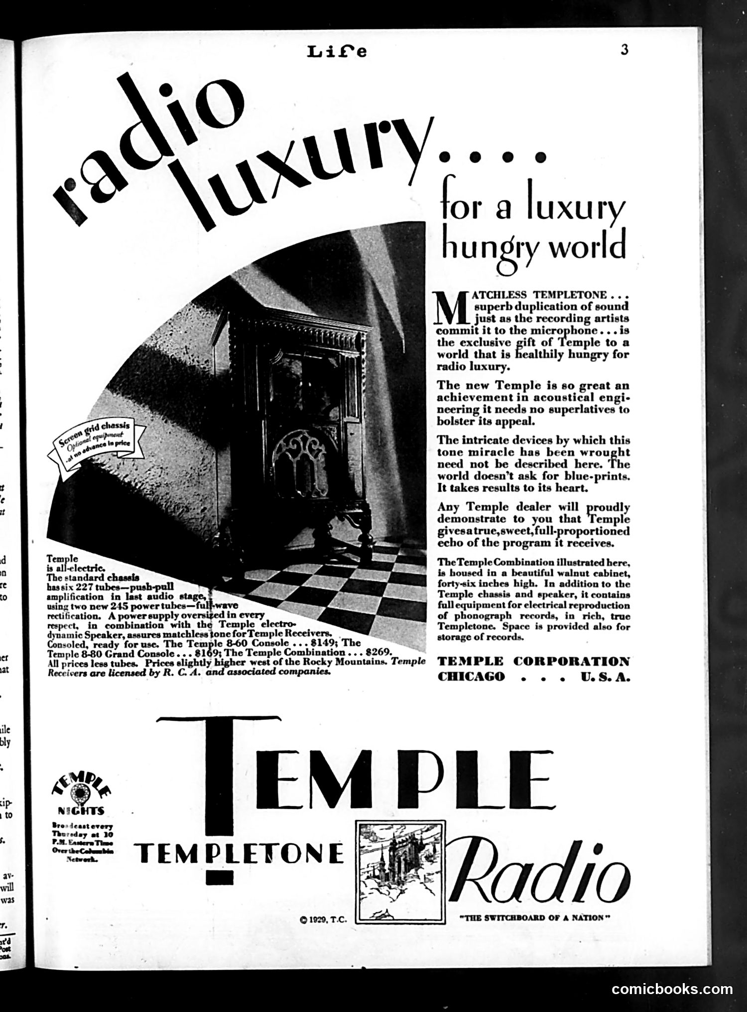 Life — November 1, 1929 — page 5 of 40