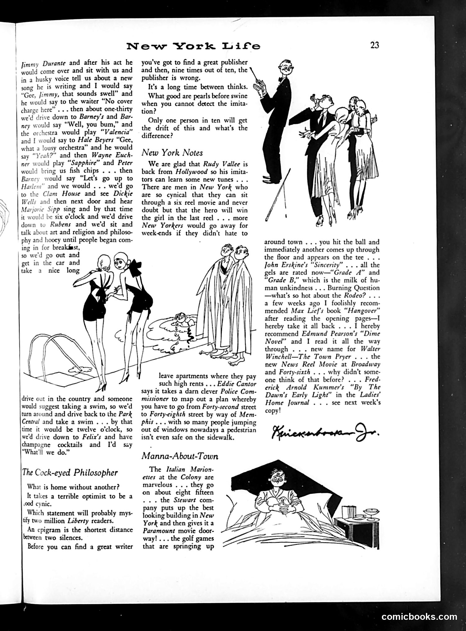 Life — November 15, 1929 — page 25 of 44